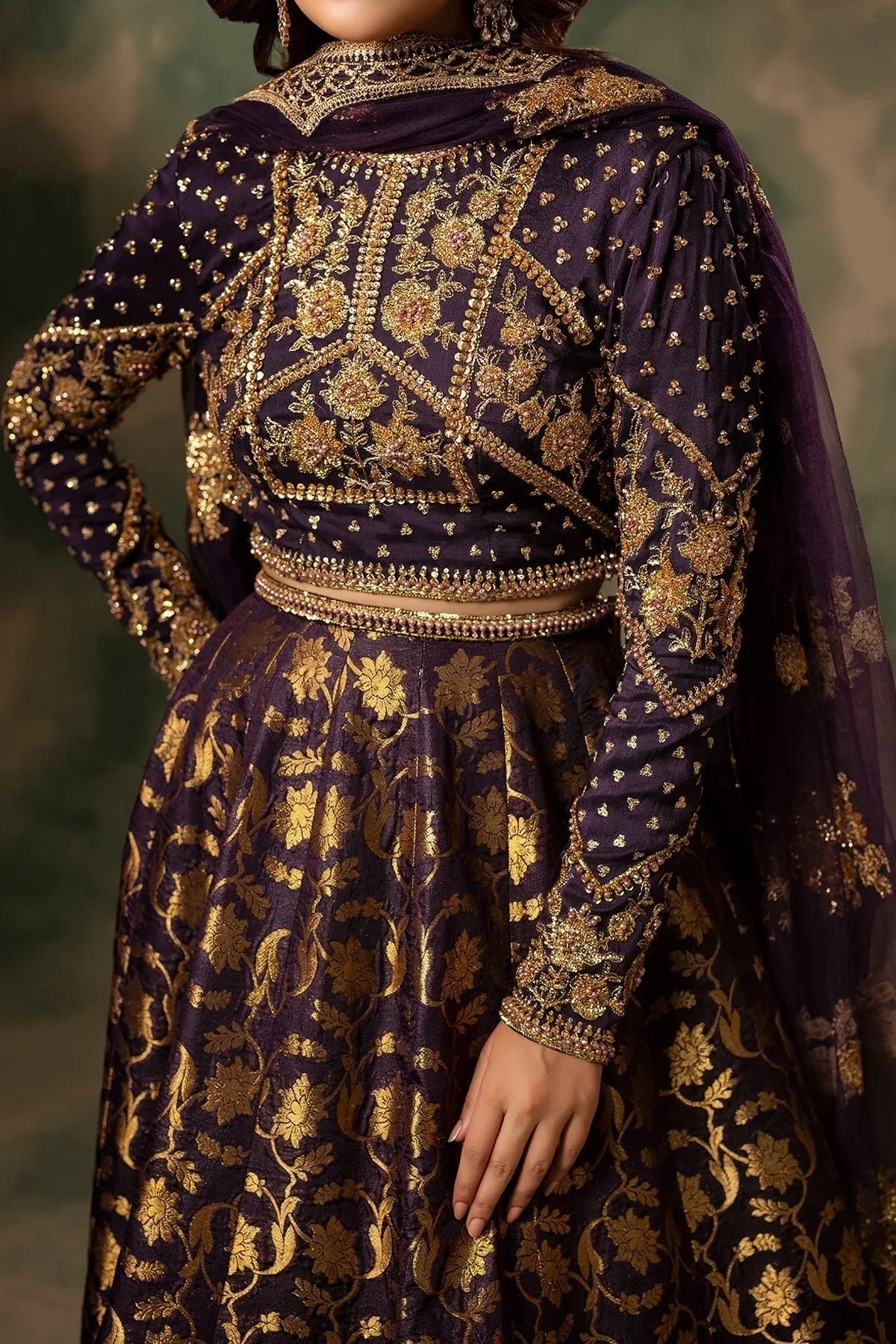Mina Kashif | Noor Jahan Wedding Formals | Daneer - Rang-e-Khaas