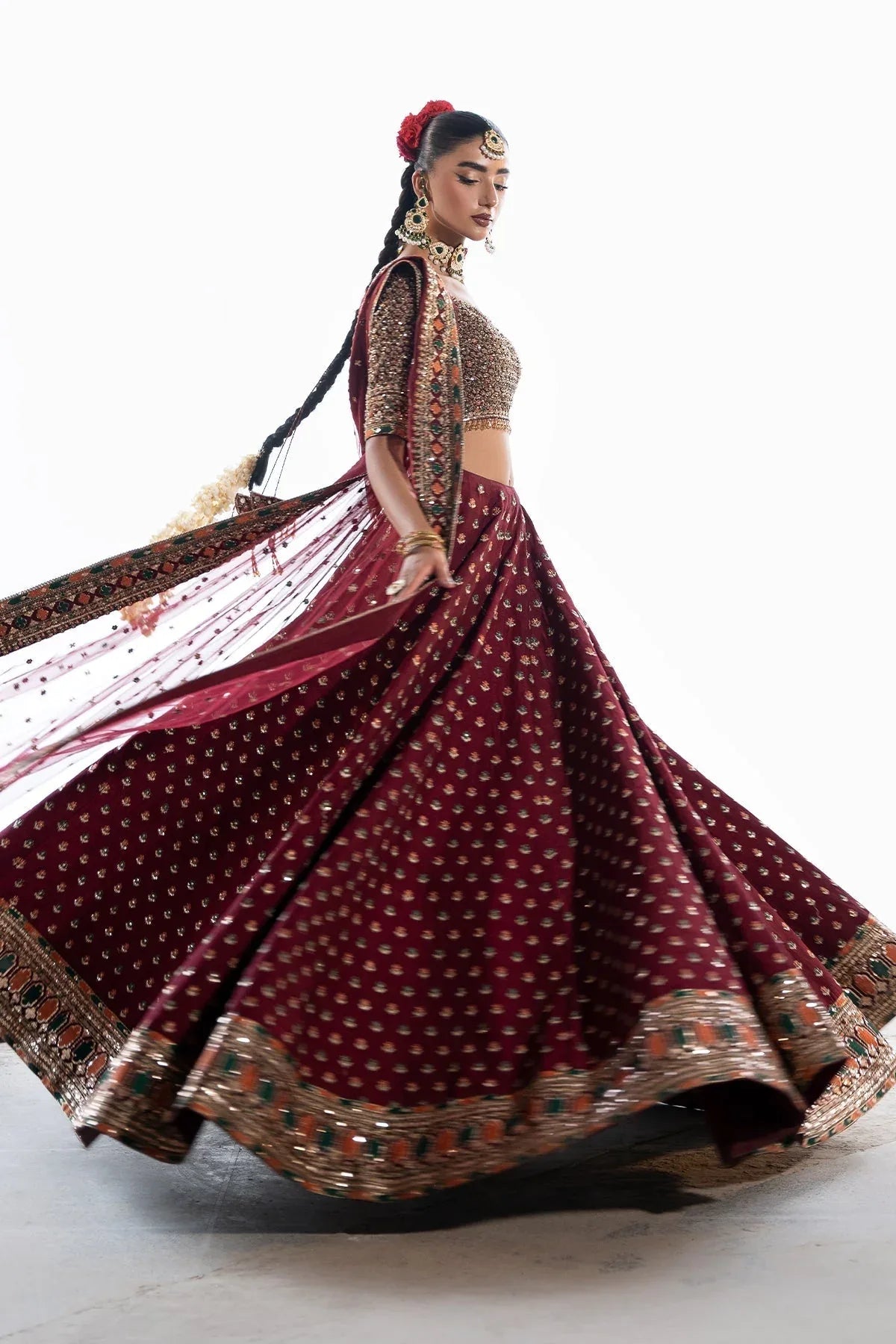 Mina Kashif | Virsa Wedding Formals | Saama - Rang-e-Khaas