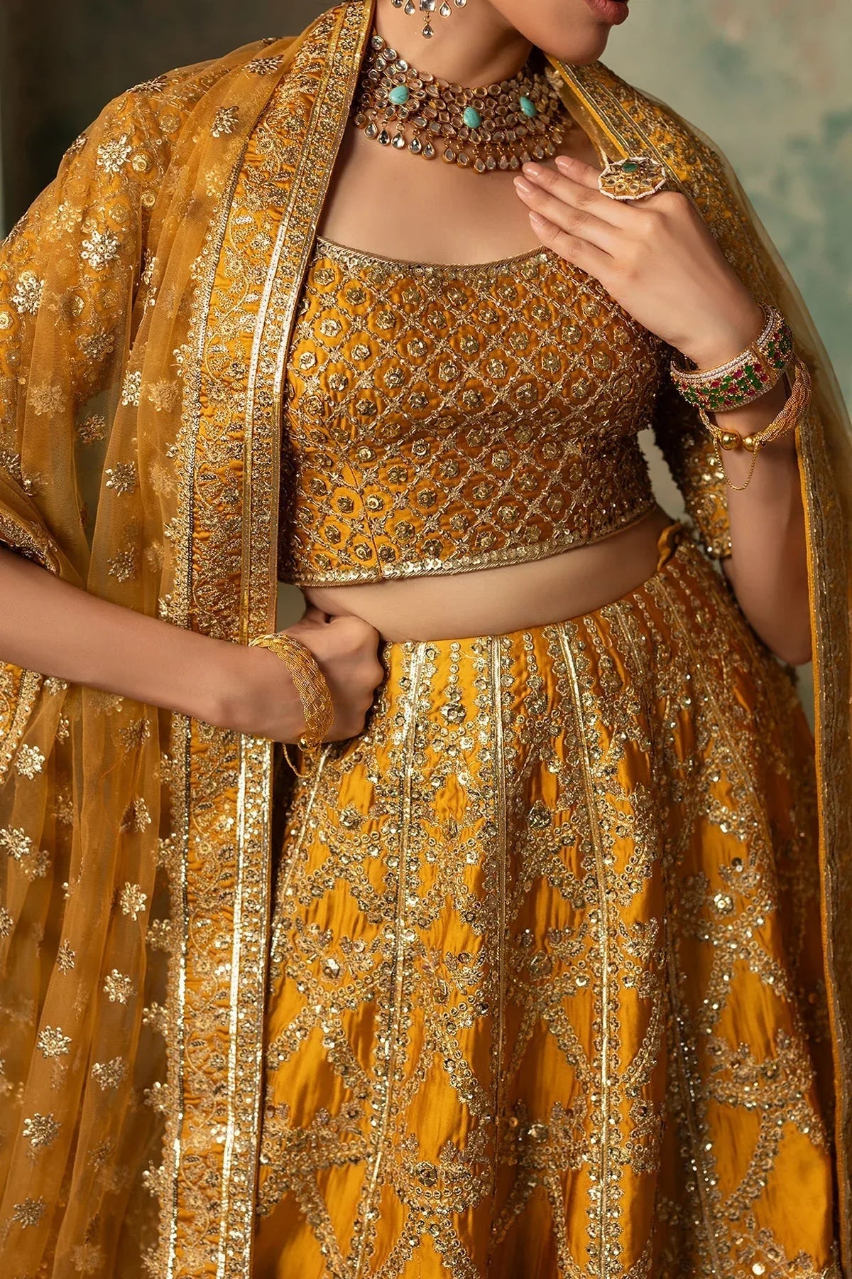 Mina Kashif | Noor Jahan Wedding Formals | Zarafshan - Rang-e-Khaas