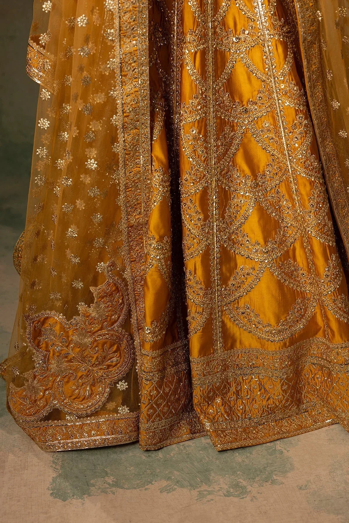 Mina Kashif | Noor Jahan Wedding Formals | Zarafshan - Rang-e-Khaas