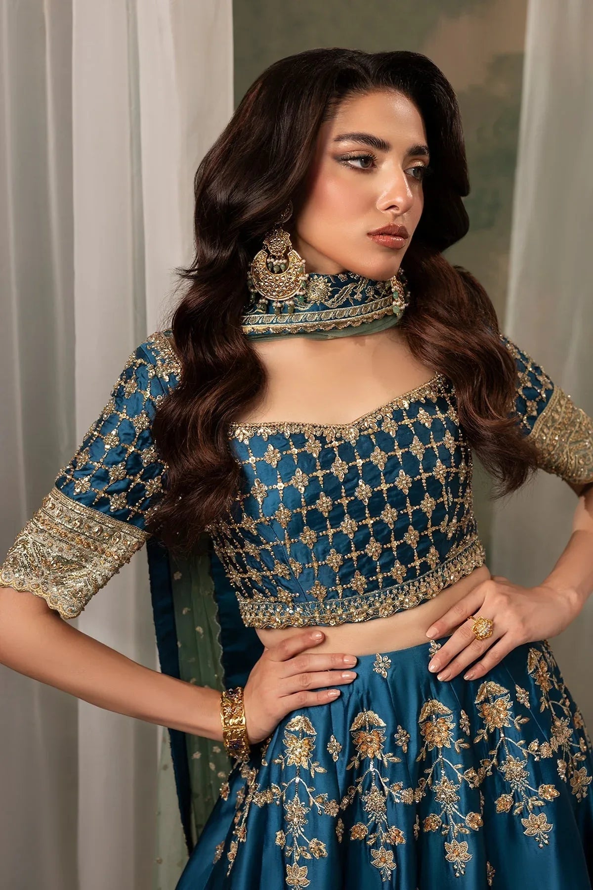 Mina Kashif | Noor Jahan Wedding Formals | Gulroze - Rang-e-Khaas