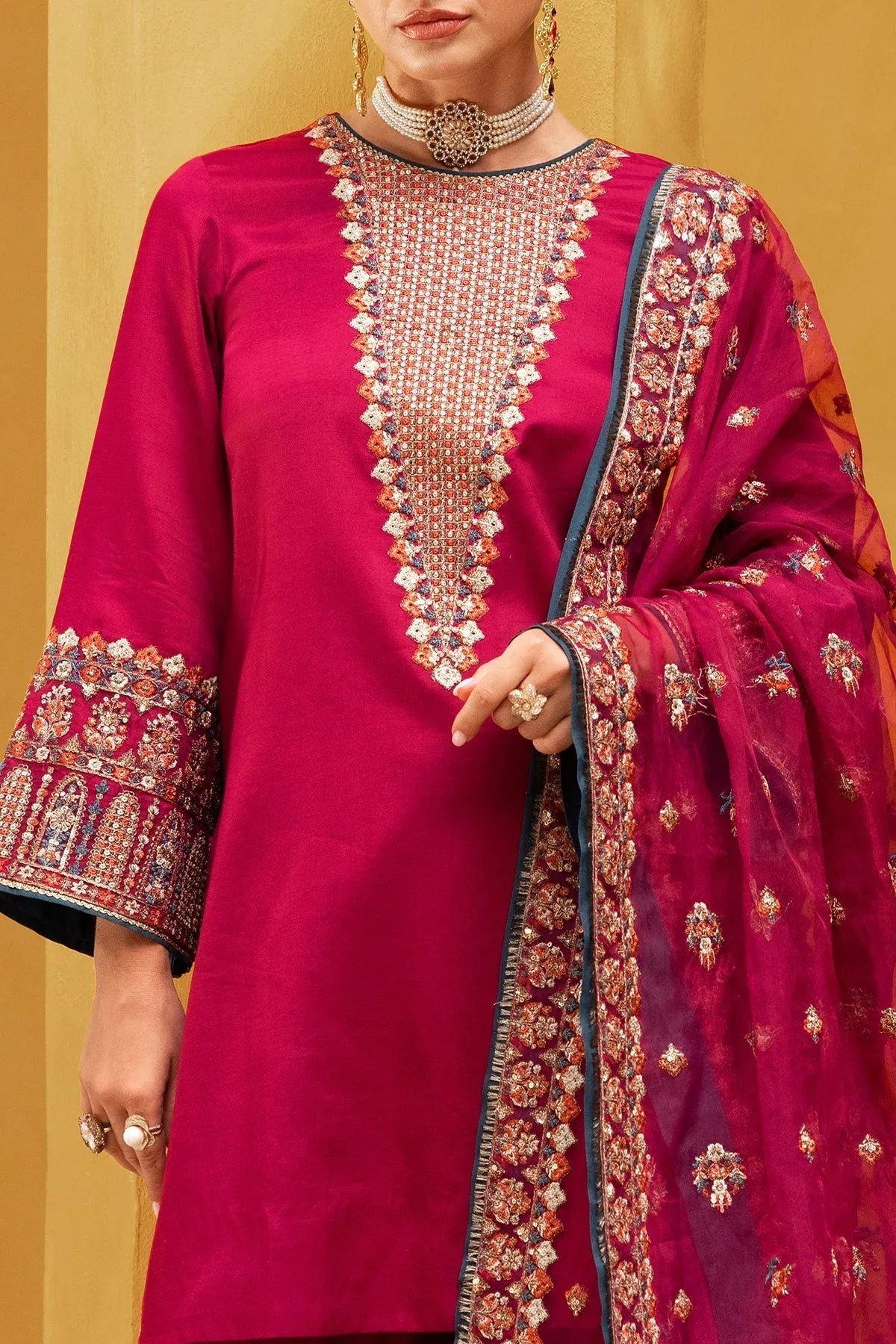 Charizma | Festive Pret | CMA-5-131 - Rang-e-Khaas