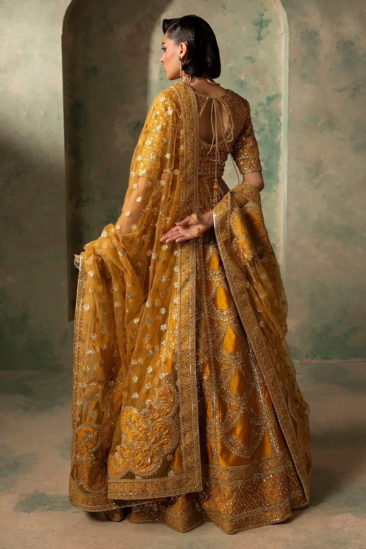 Mina Kashif | Noor Jahan Wedding Formals | Zarafshan - Rang-e-Khaas