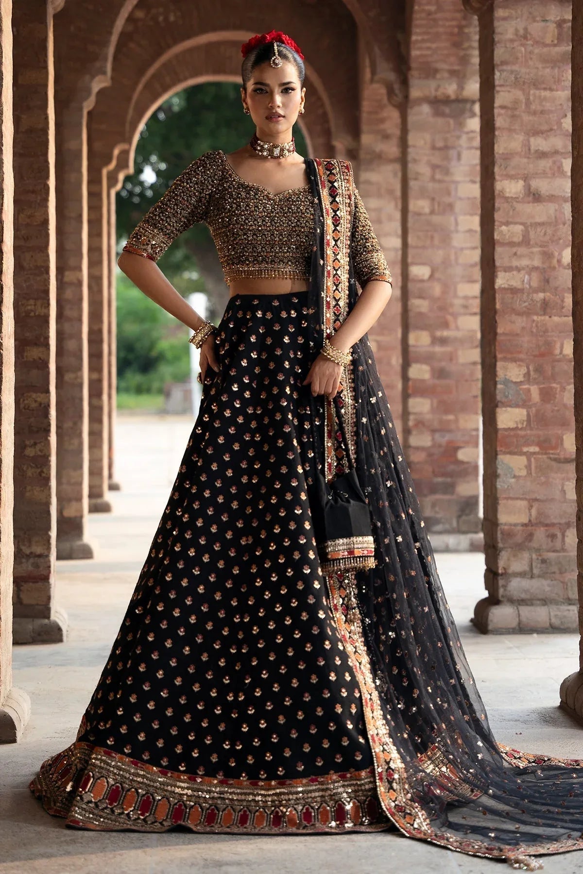 Mina Kashif | Virsa Wedding Formals | Fizza - Rang-e-Khaas