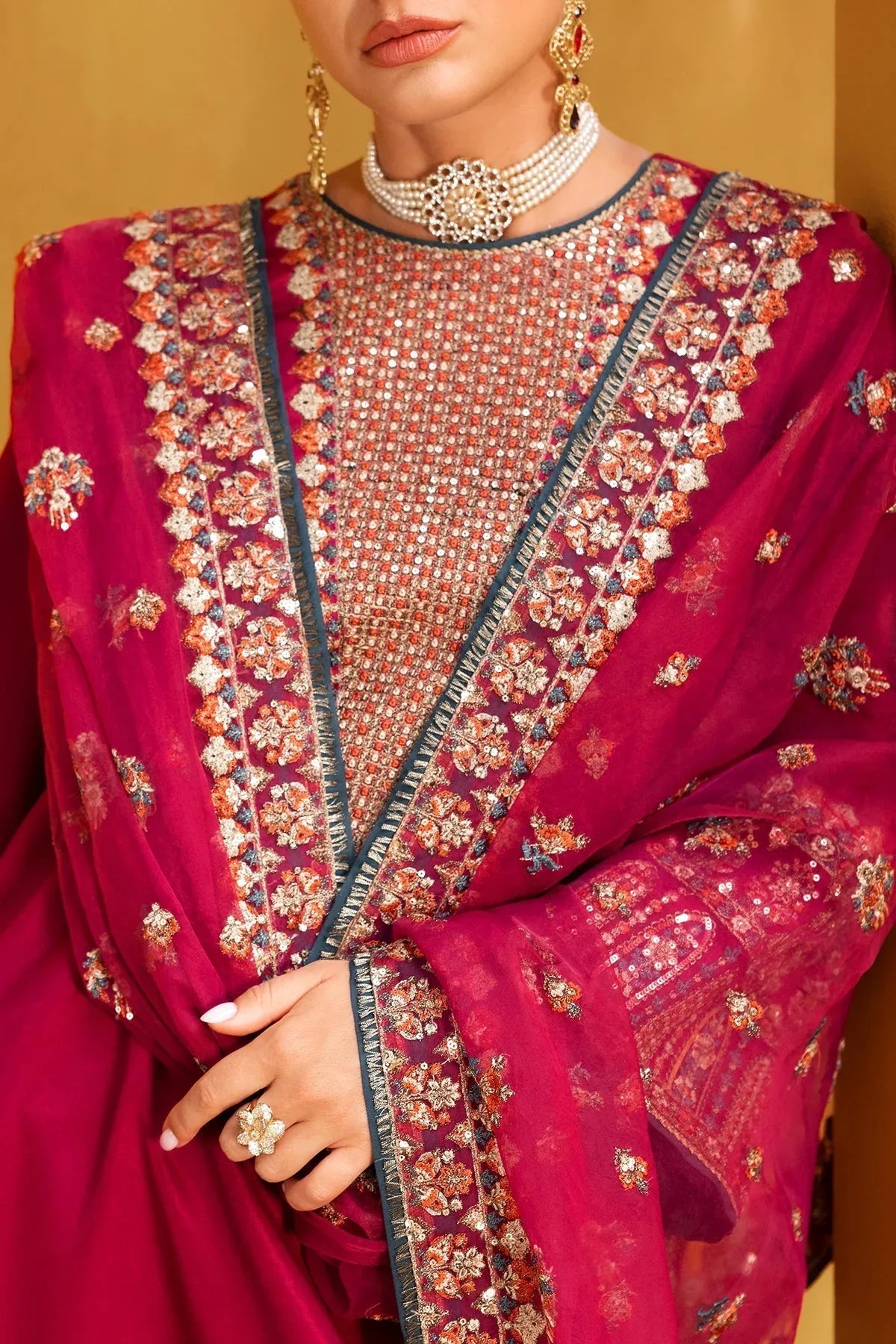 Charizma | Festive Pret | CMA-5-131 - Rang-e-Khaas