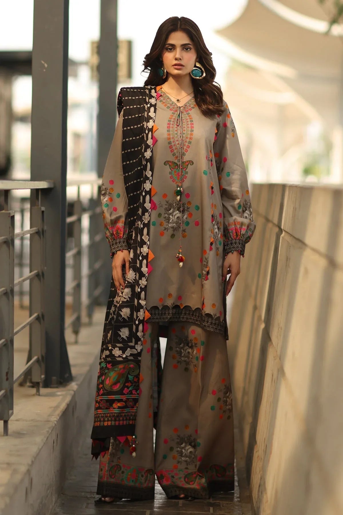Charizma | C Prints Winter 25 | CPW5-13 - Rang-e-Khaas