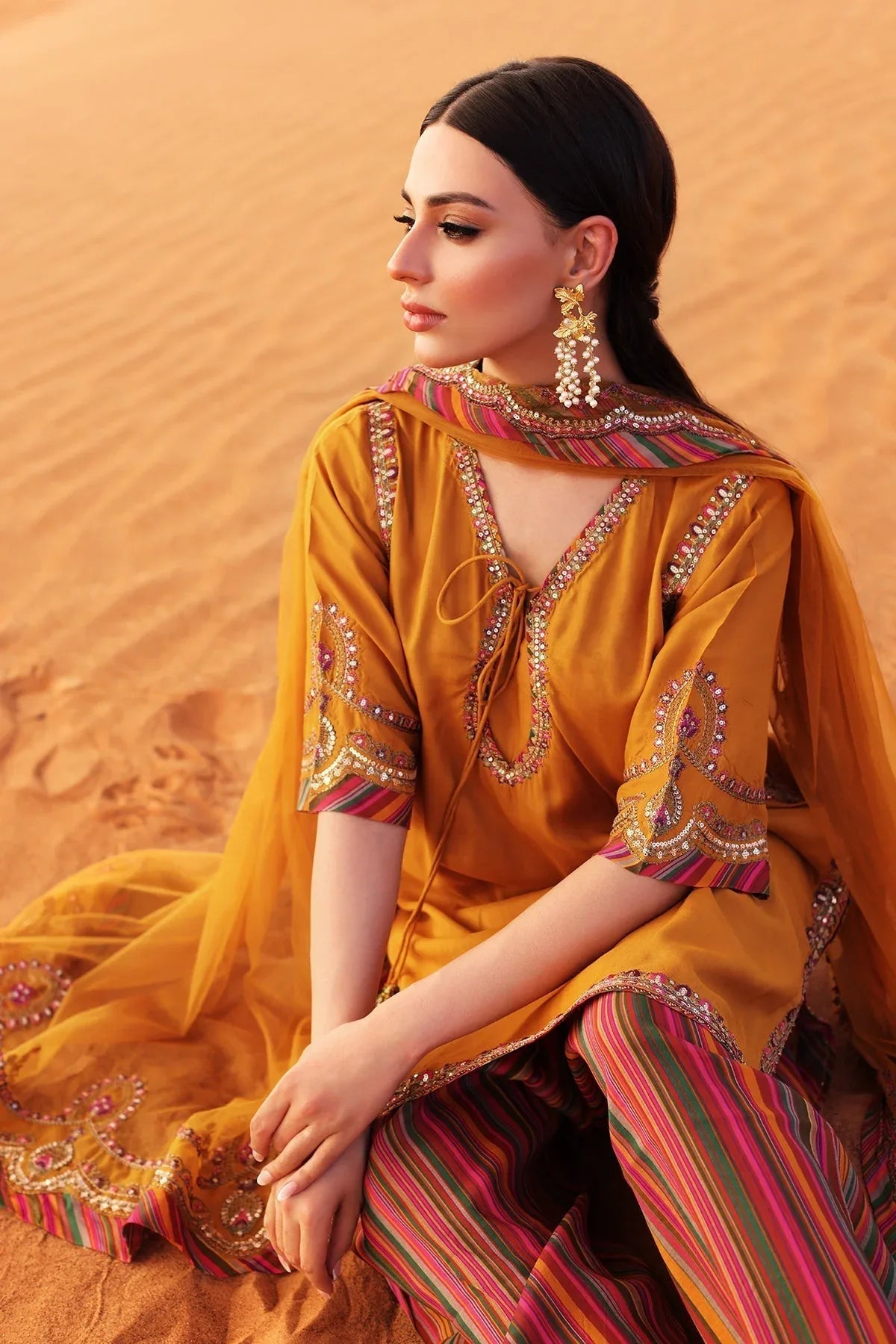 Charizma | Festive Pret | CMA-5-081 - Rang-e-Khaas