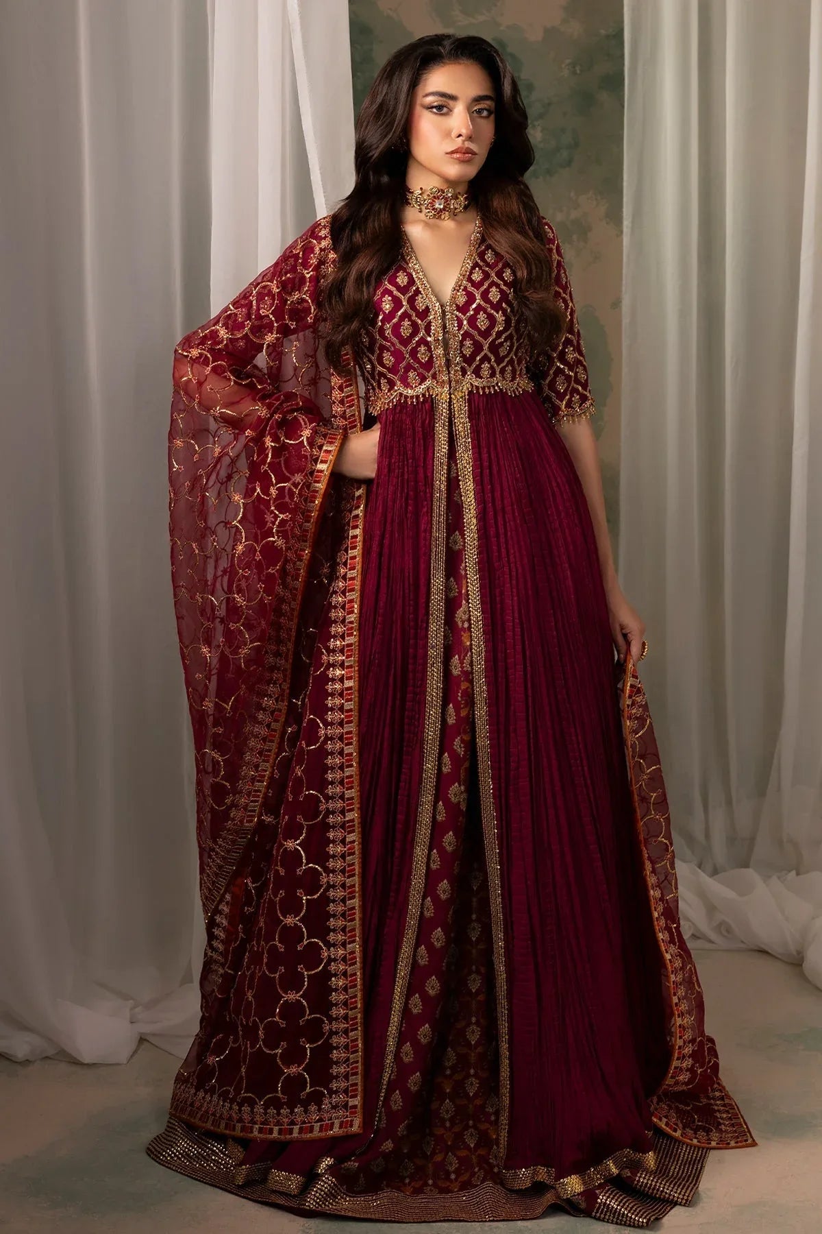 Mina Kashif | Noor Jahan Wedding Formals | Mahveen - Rang-e-Khaas