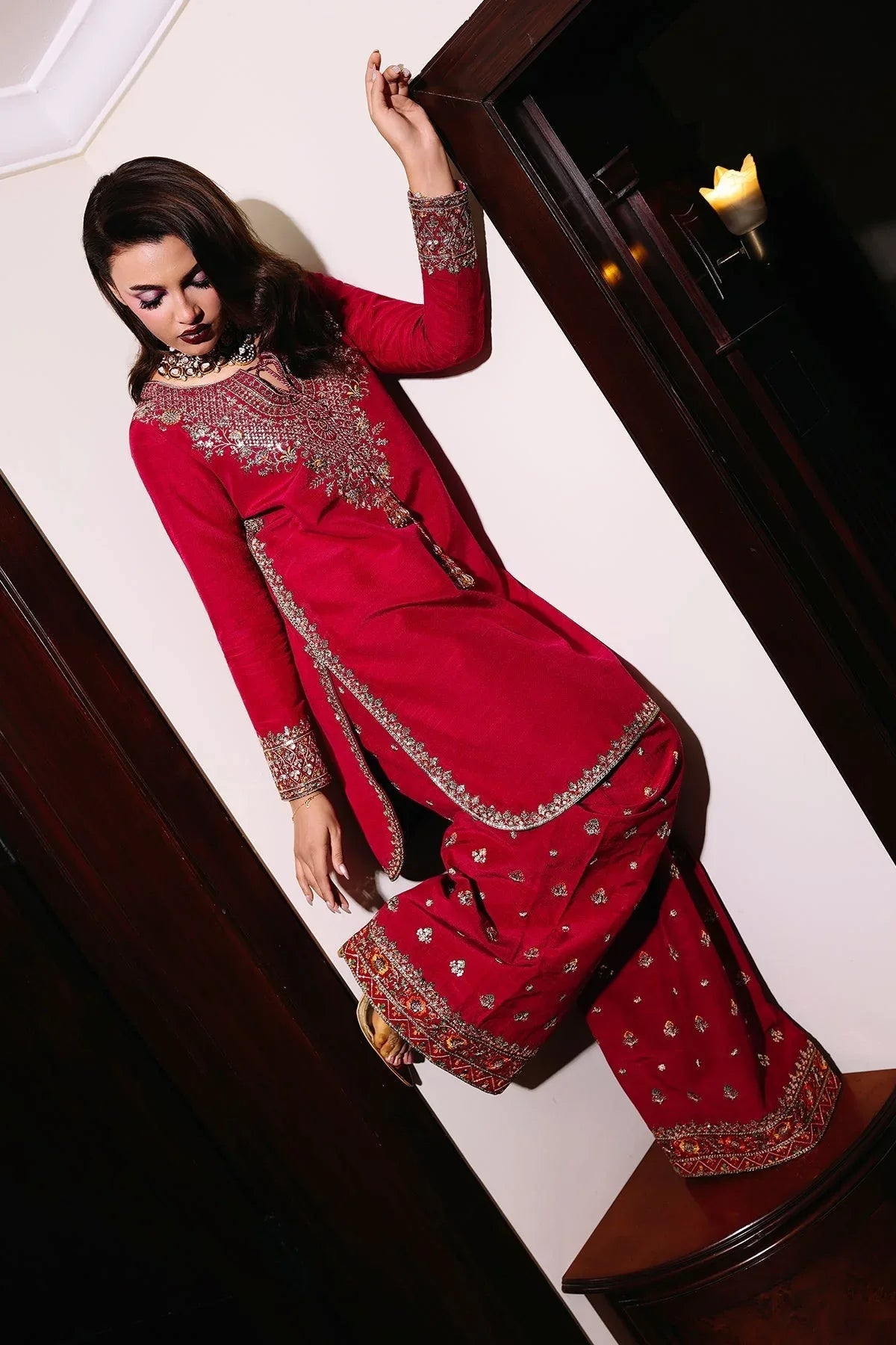 Charizma | Festive Pret | CMA-5-093 R - Rang-e-Khaas