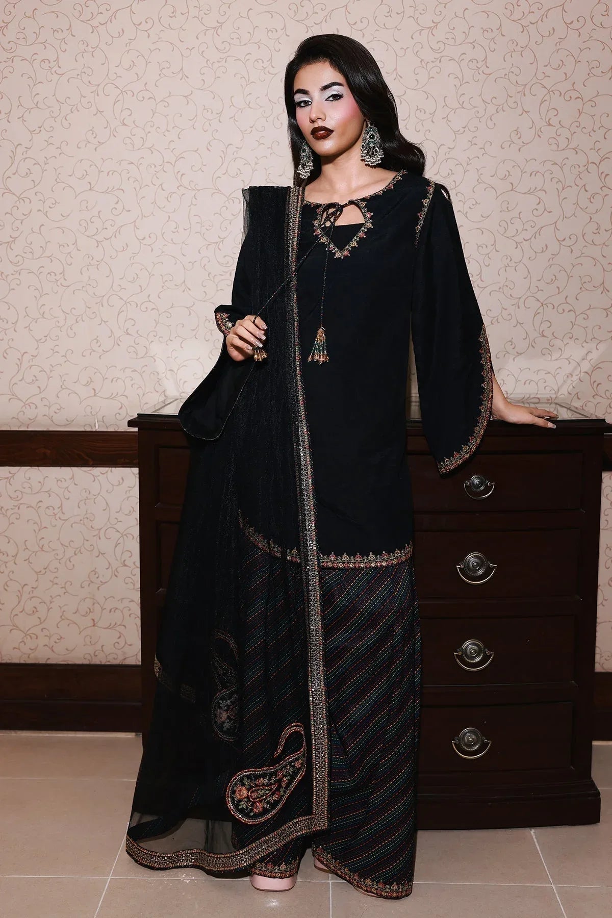 Charizma | Festive Pret | CMA-5-084 B - Rang-e-Khaas