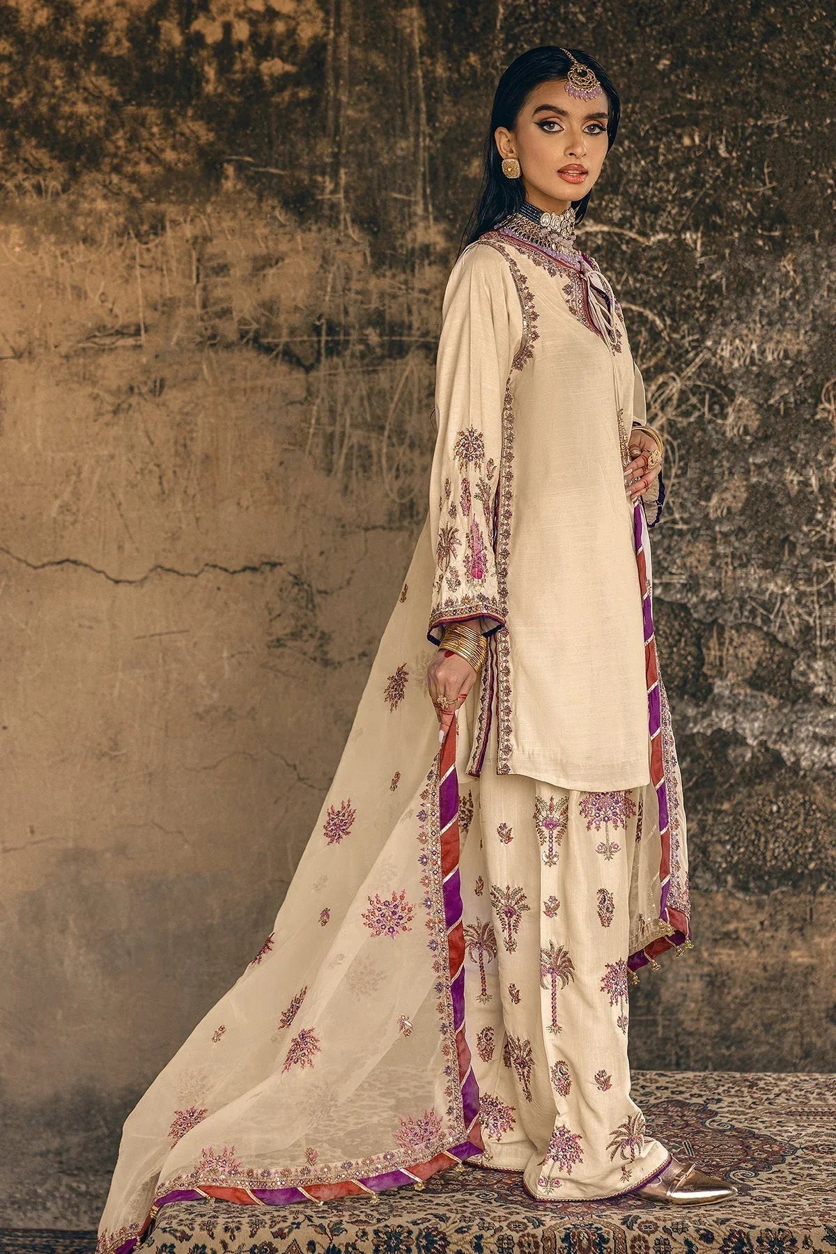 Charizma | Festive Pret | CMA-5-137 SKIN - Rang-e-Khaas
