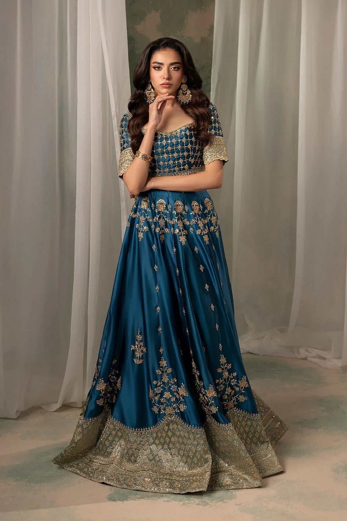 Mina Kashif | Noor Jahan Wedding Formals | Gulroze - Rang-e-Khaas