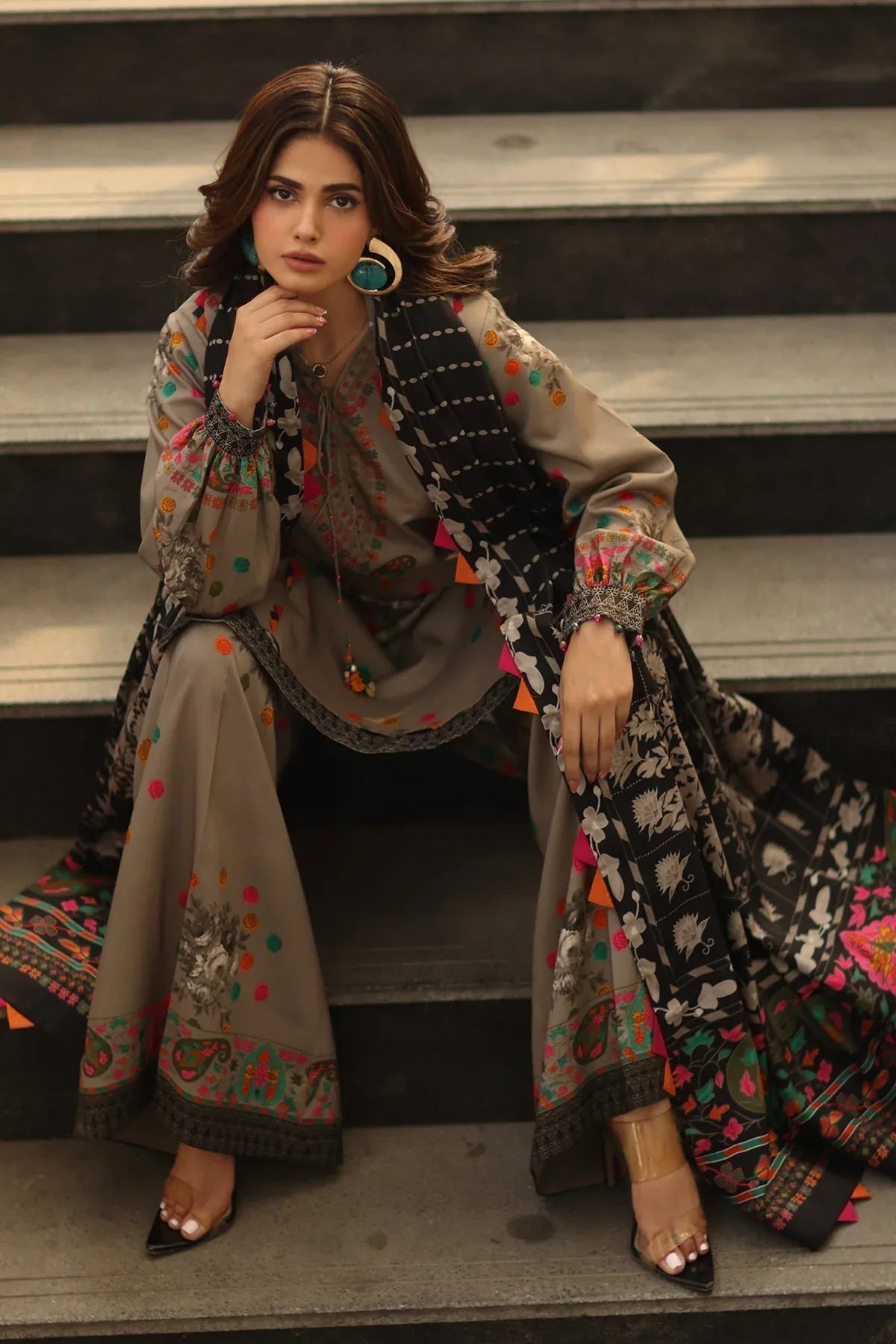 Charizma | C Prints Winter 25 | CPW5-13 - Rang-e-Khaas