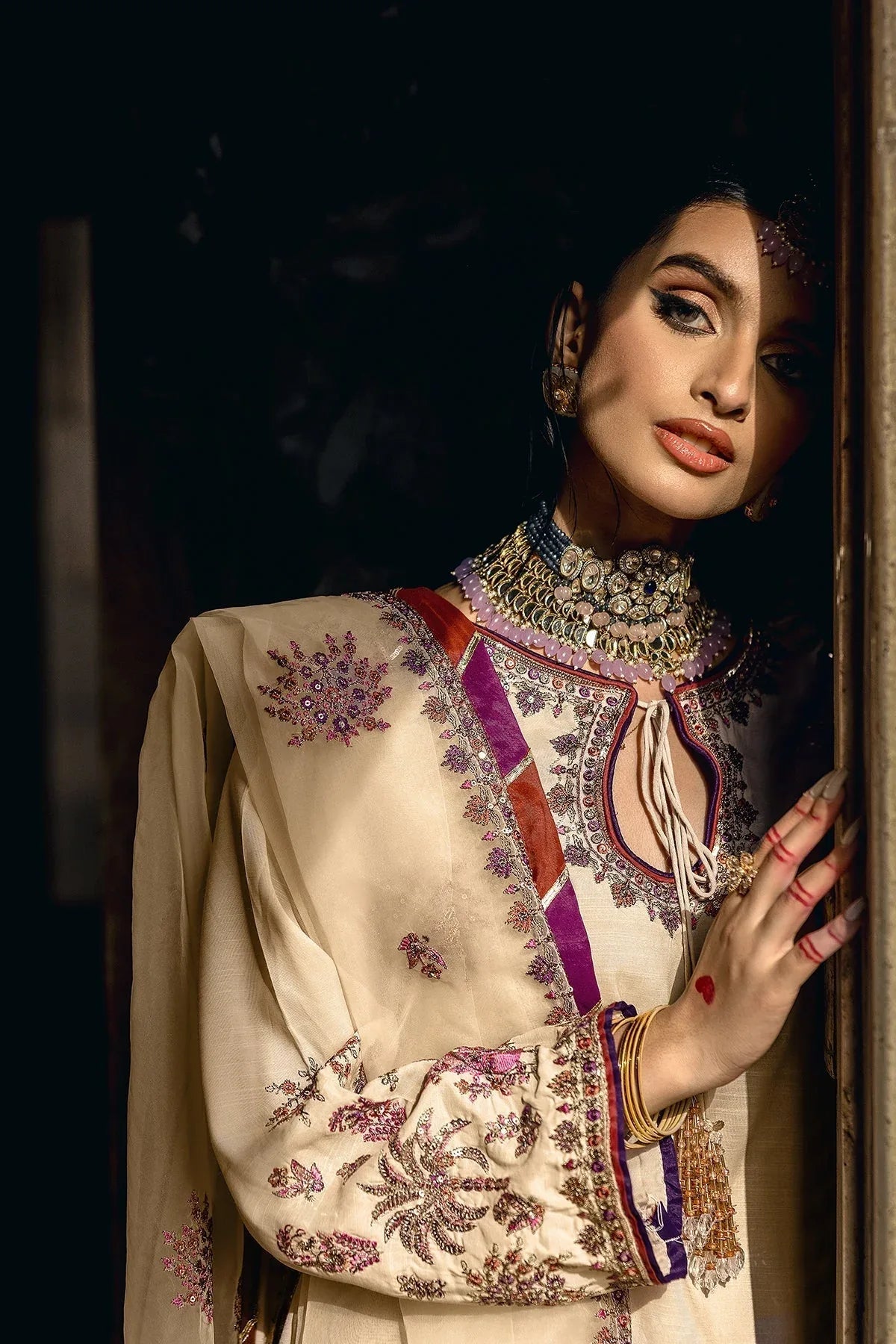 Charizma | Festive Pret | CMA-5-137 SKIN - Rang-e-Khaas