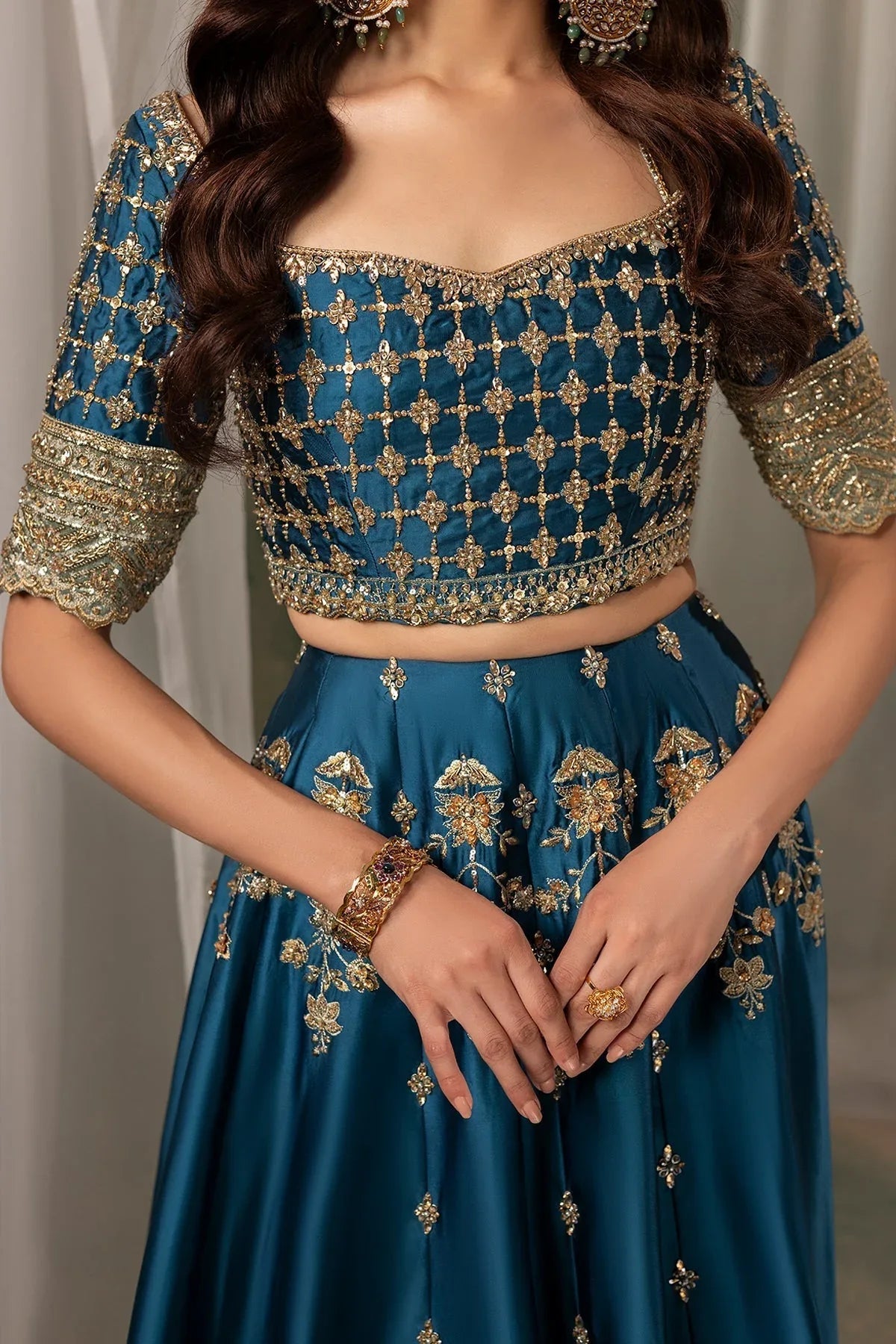 Mina Kashif | Noor Jahan Wedding Formals | Gulroze - Rang-e-Khaas