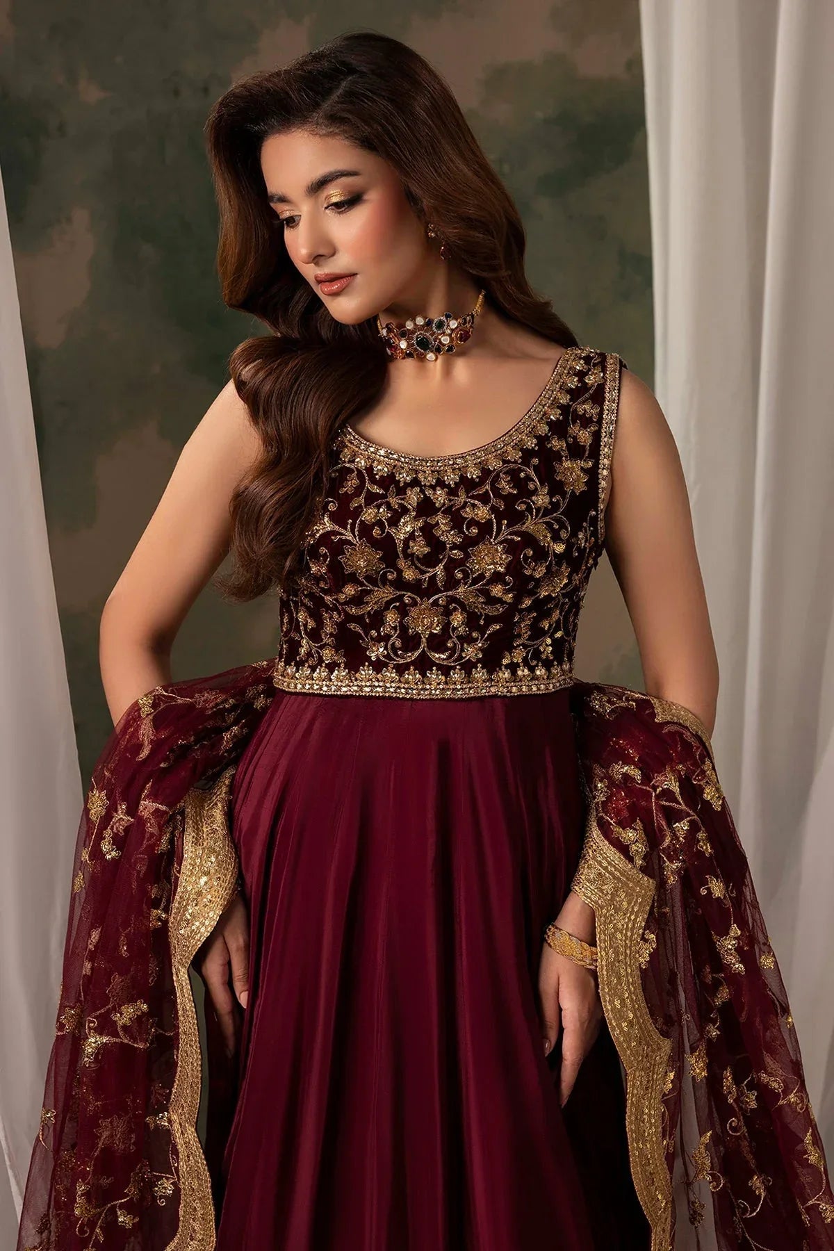 Mina Kashif | Noor Jahan Wedding Formals | Faroush - Rang-e-Khaas