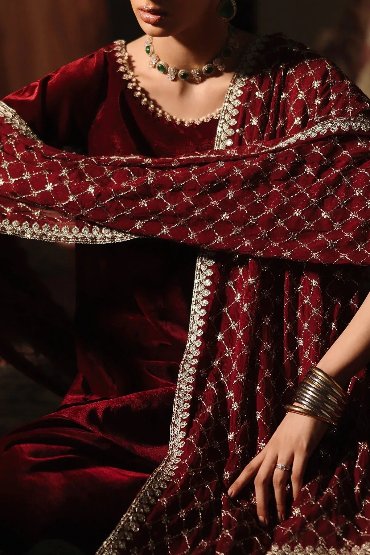 Charizma | Zeel Velvet 25 |  VVT-5-02 - Rang-e-Khaas