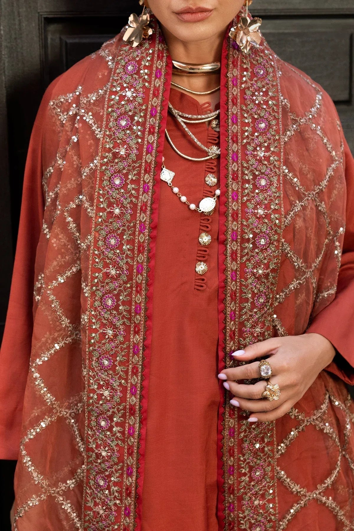 Charizma | Festive Pret | CMA-5-140 - Rang-e-Khaas