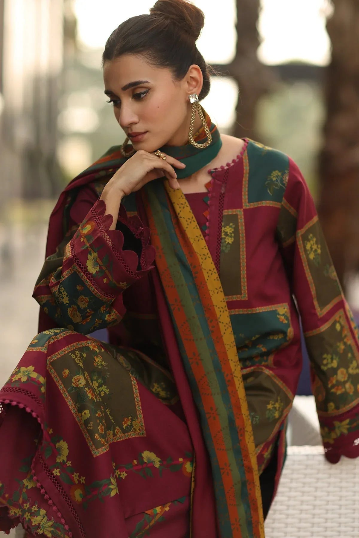 Charizma | C Prints Winter 25 | CPW5-10 - Rang-e-Khaas