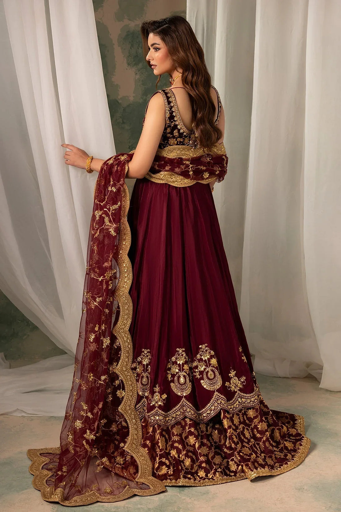 Mina Kashif | Noor Jahan Wedding Formals | Faroush - Rang-e-Khaas