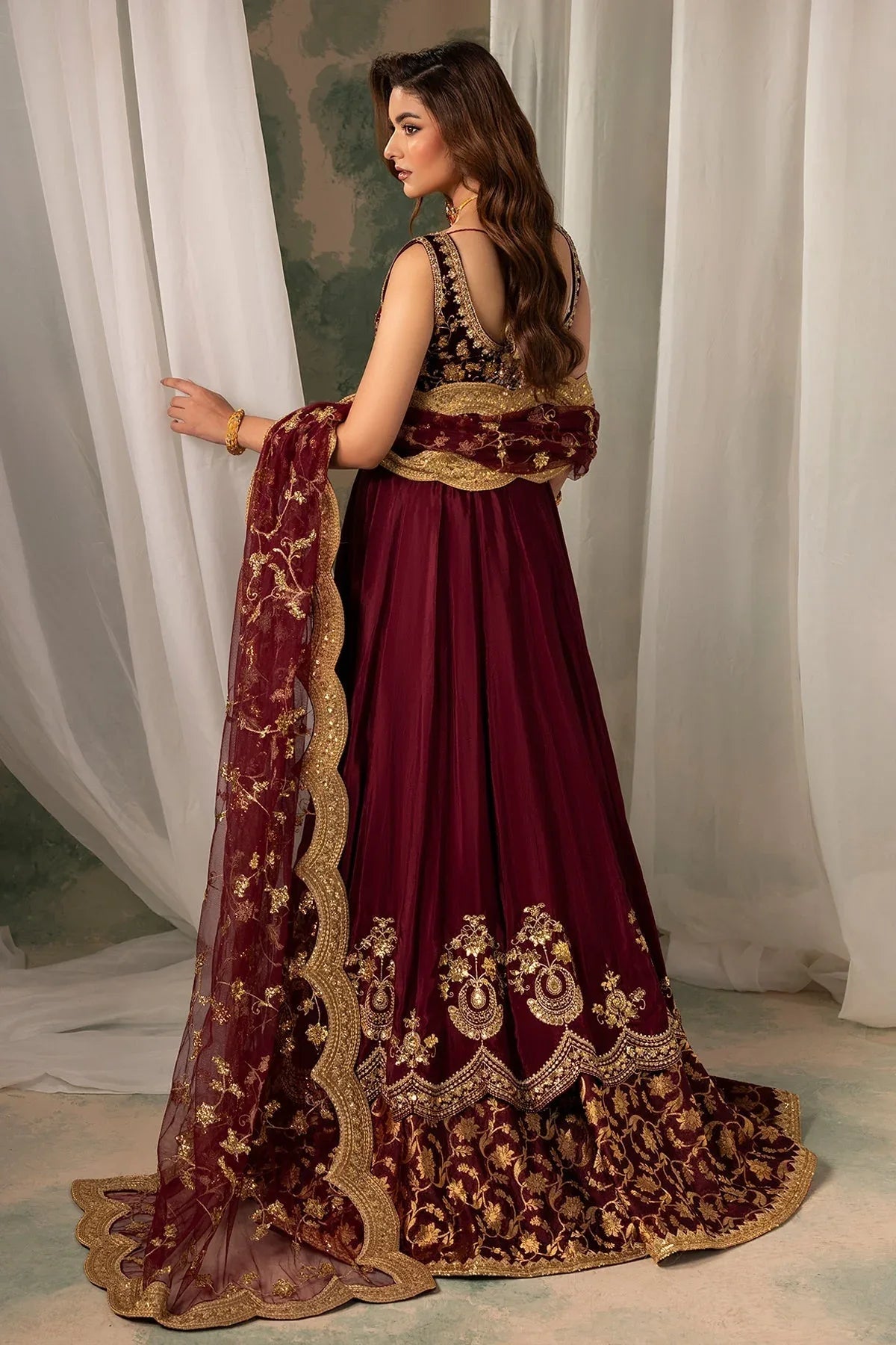 Mina Kashif | Noor Jahan Wedding Formals | Faroush - Rang-e-Khaas