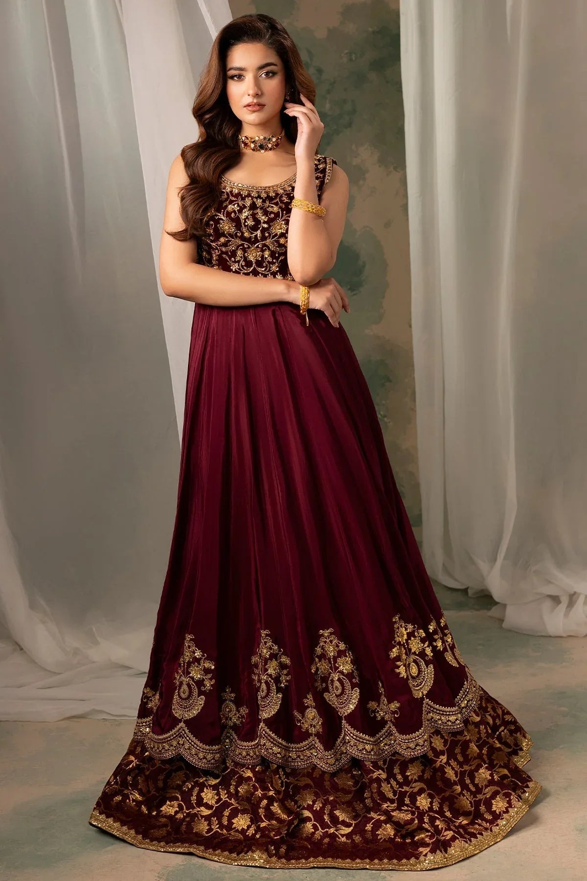 Mina Kashif | Noor Jahan Wedding Formals | Faroush - Rang-e-Khaas