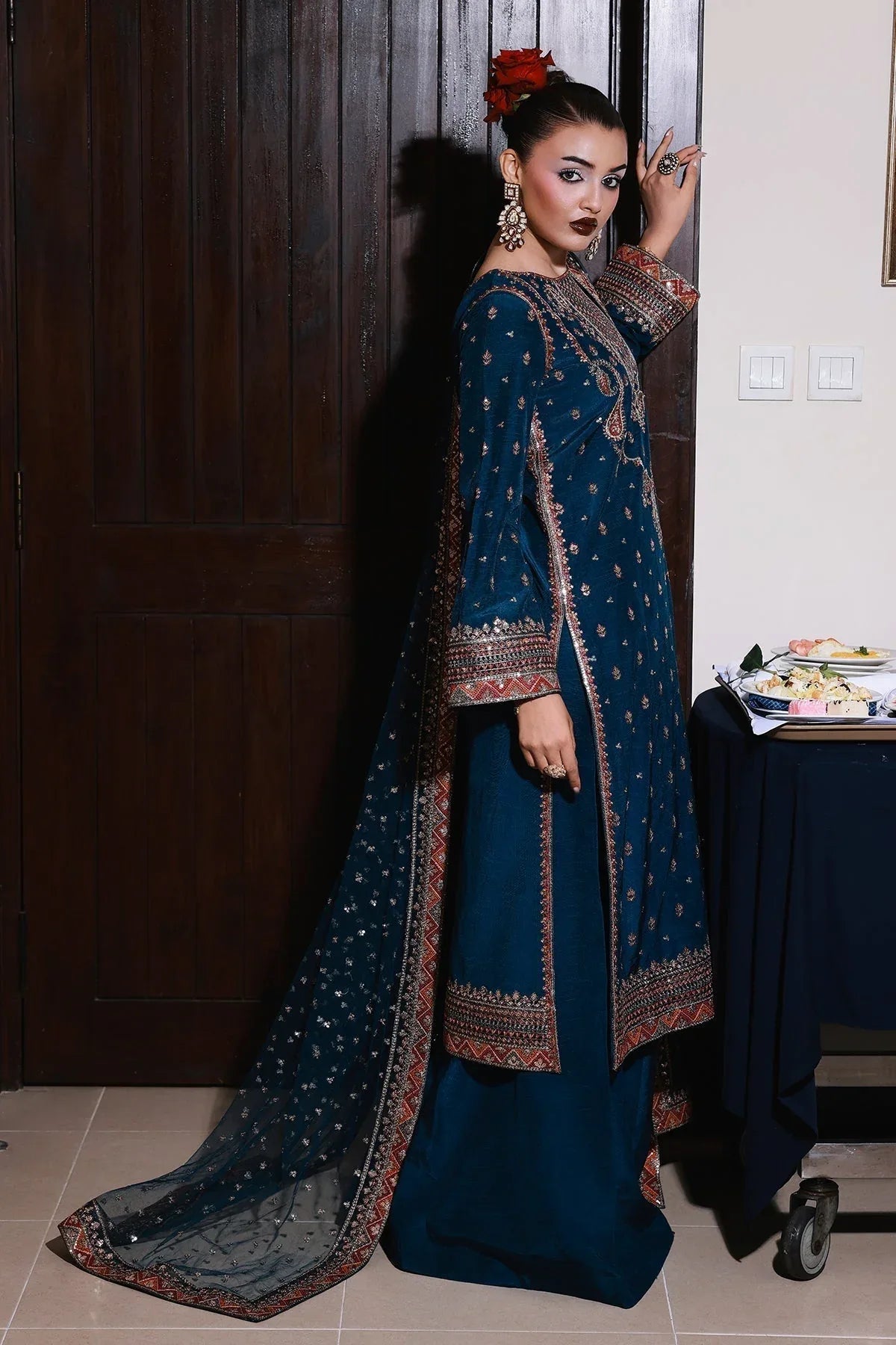 Charizma | Festive Pret | CMA-5-137A - Rang-e-Khaas