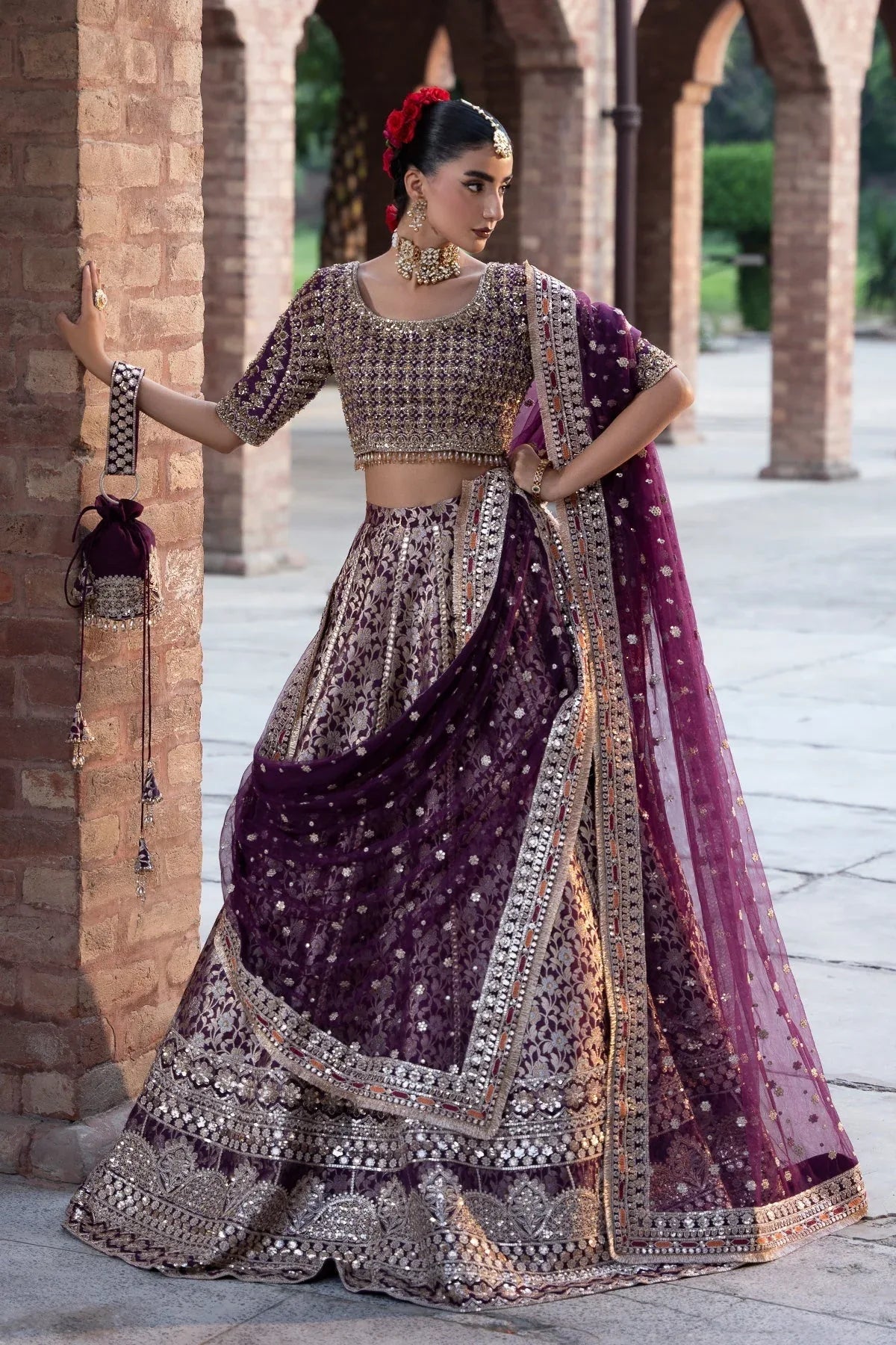Mina Kashif | Virsa Wedding Formals | Meeram - Rang-e-Khaas