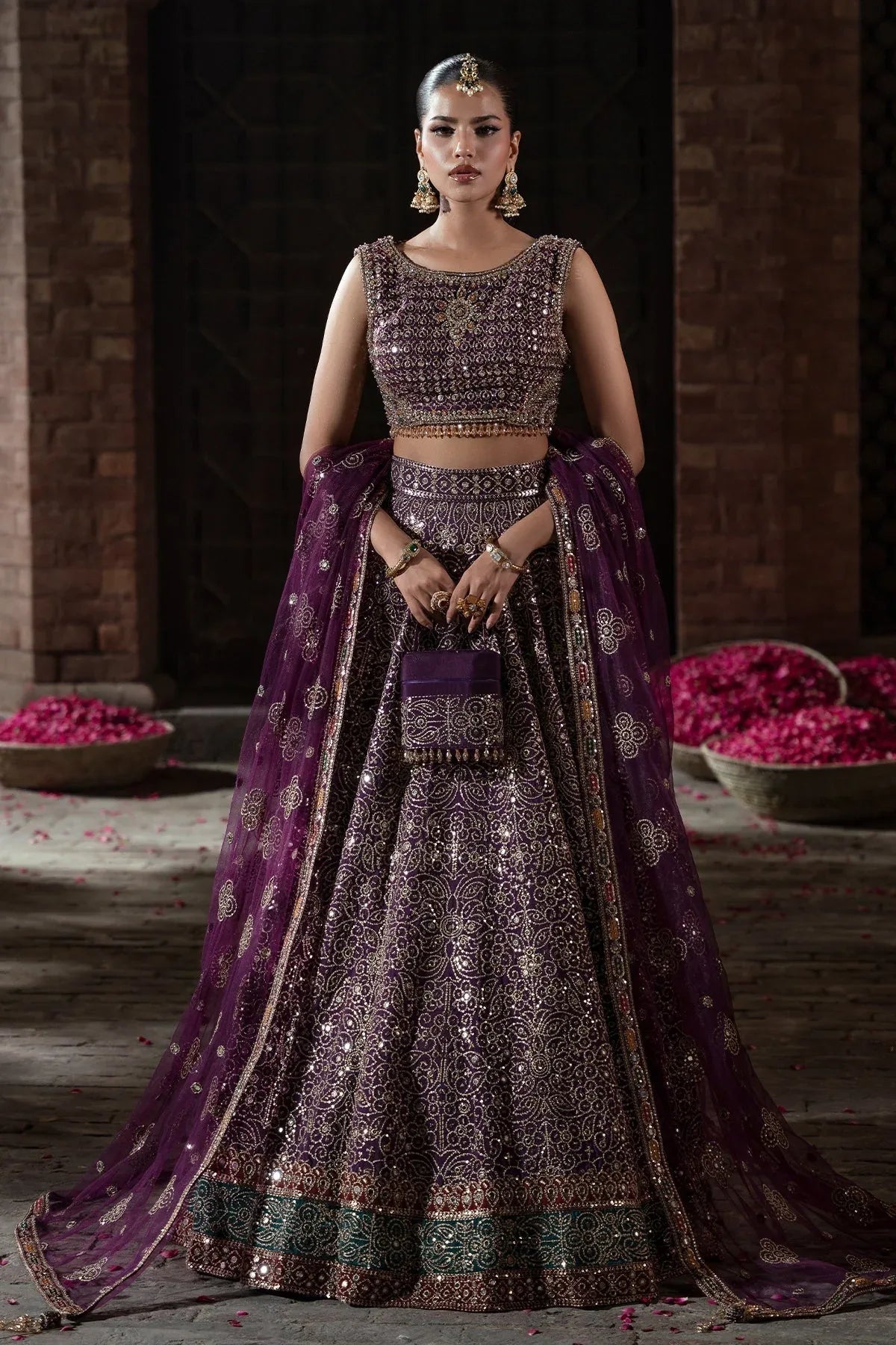 Mina Kashif | Virsa Wedding Formals | Zaree - Rang-e-Khaas
