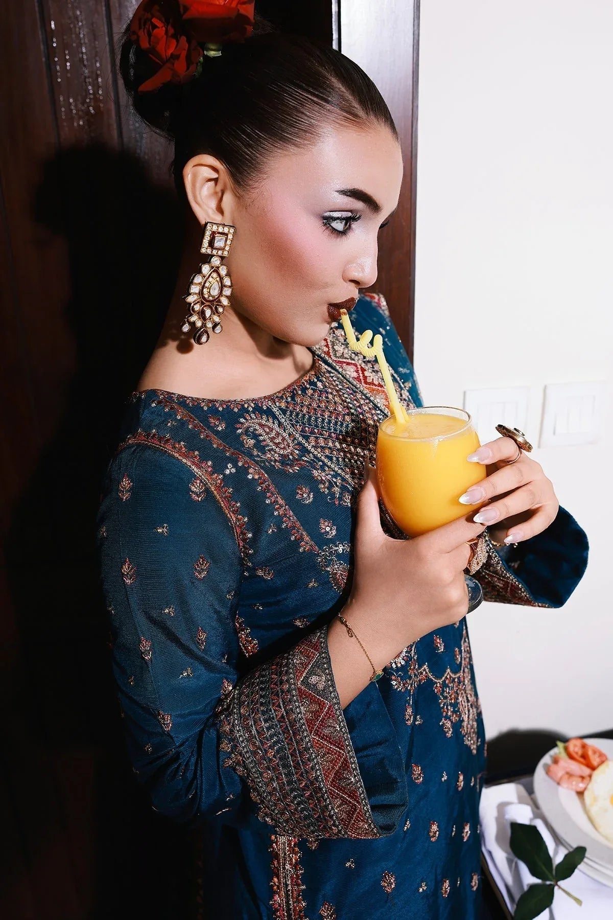 Charizma | Festive Pret | CMA-5-137A - Rang-e-Khaas
