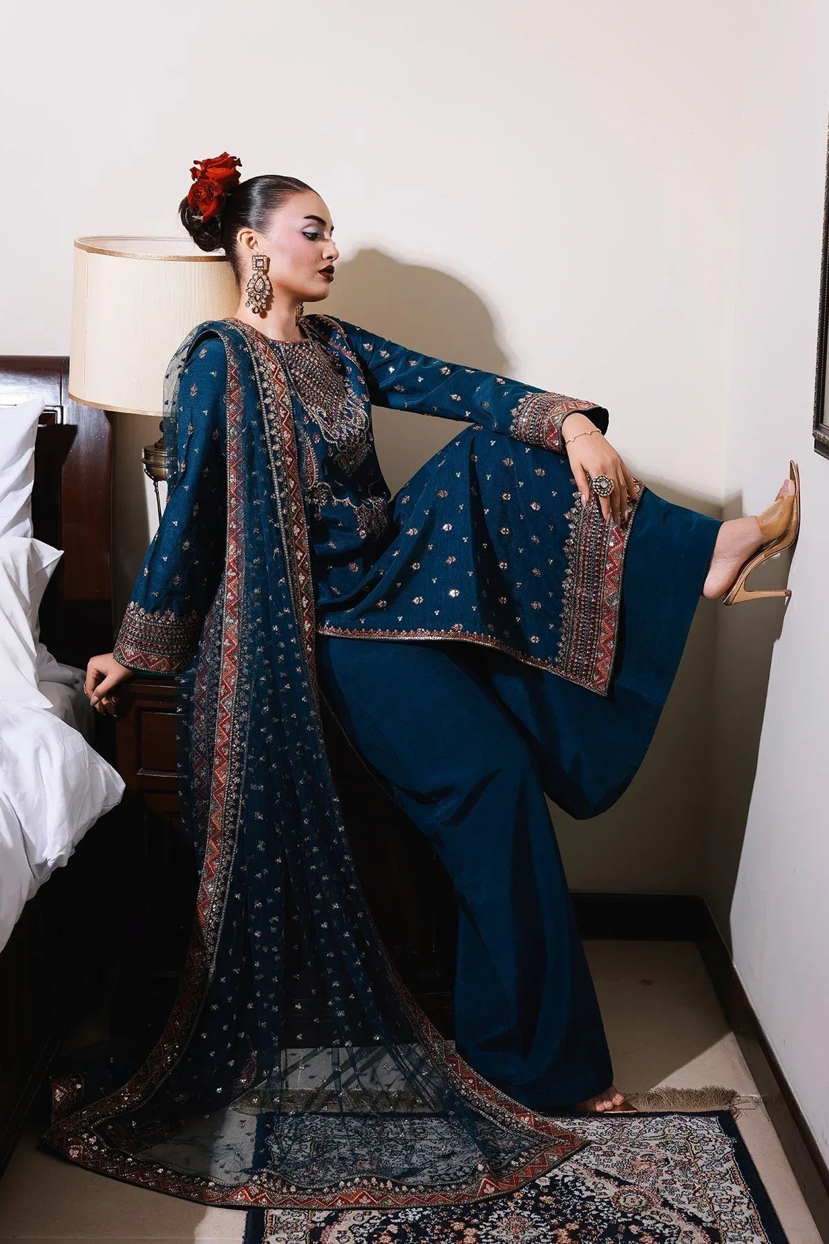 Charizma | Festive Pret | CMA-5-137A - Rang-e-Khaas