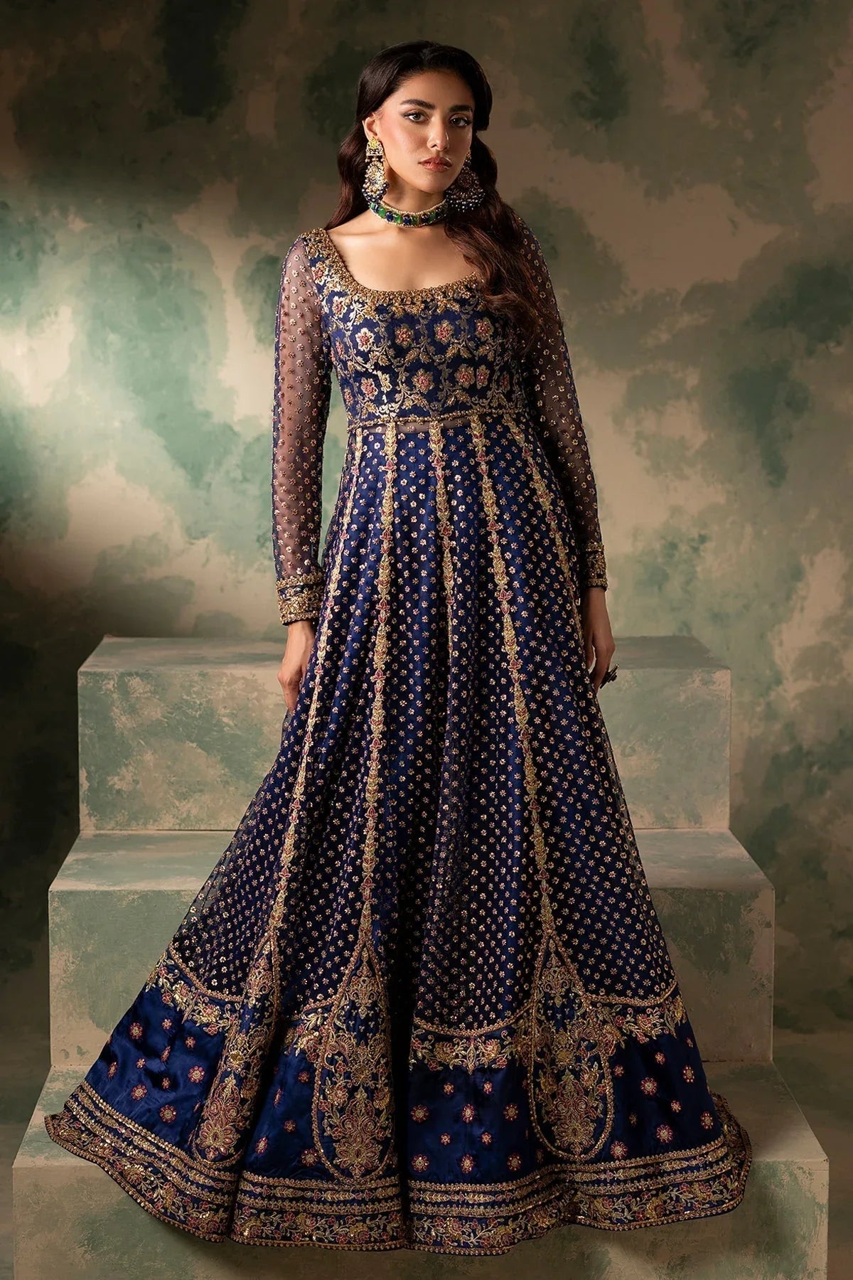 Mina Kashif | Noor Jahan Wedding Formals | Saboor - Rang-e-Khaas