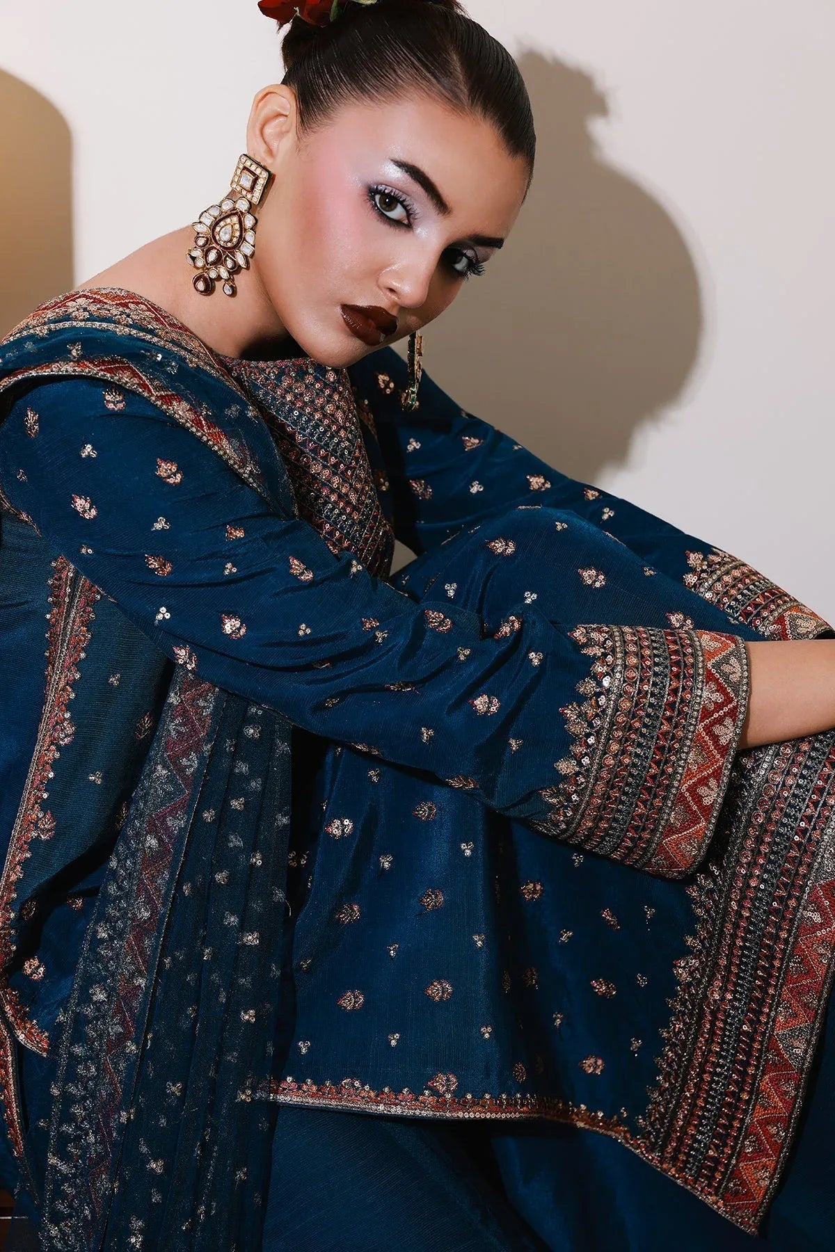 Charizma | Festive Pret | CMA-5-137A - Rang-e-Khaas