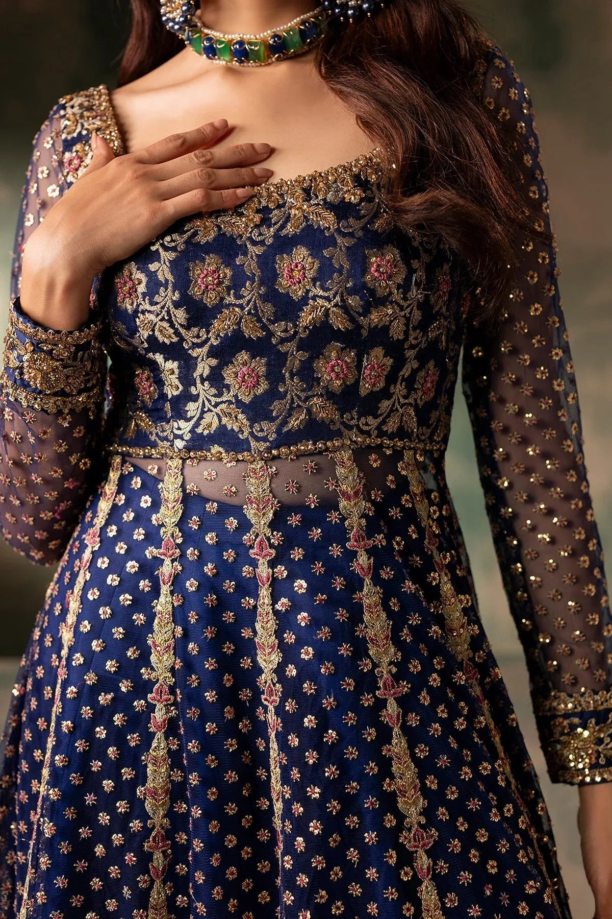 Mina Kashif | Noor Jahan Wedding Formals | Saboor - Rang-e-Khaas
