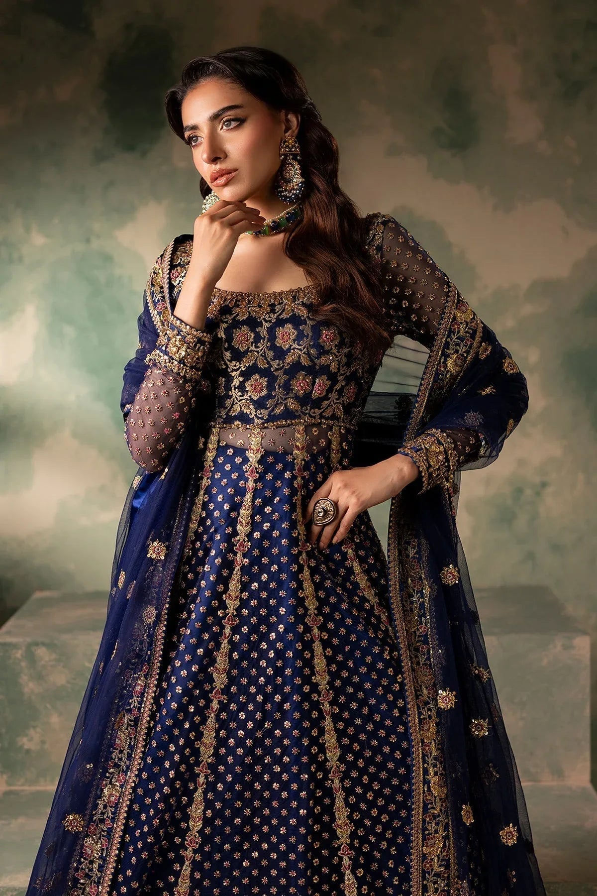 Mina Kashif | Noor Jahan Wedding Formals | Saboor - Rang-e-Khaas