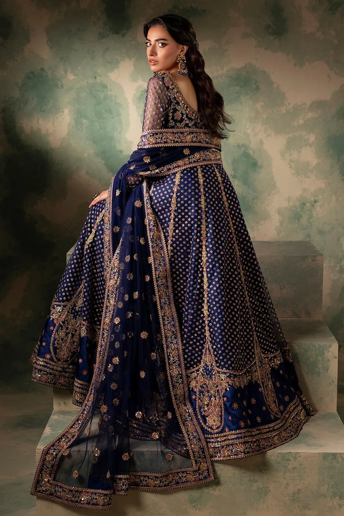 Mina Kashif | Noor Jahan Wedding Formals | Saboor - Rang-e-Khaas