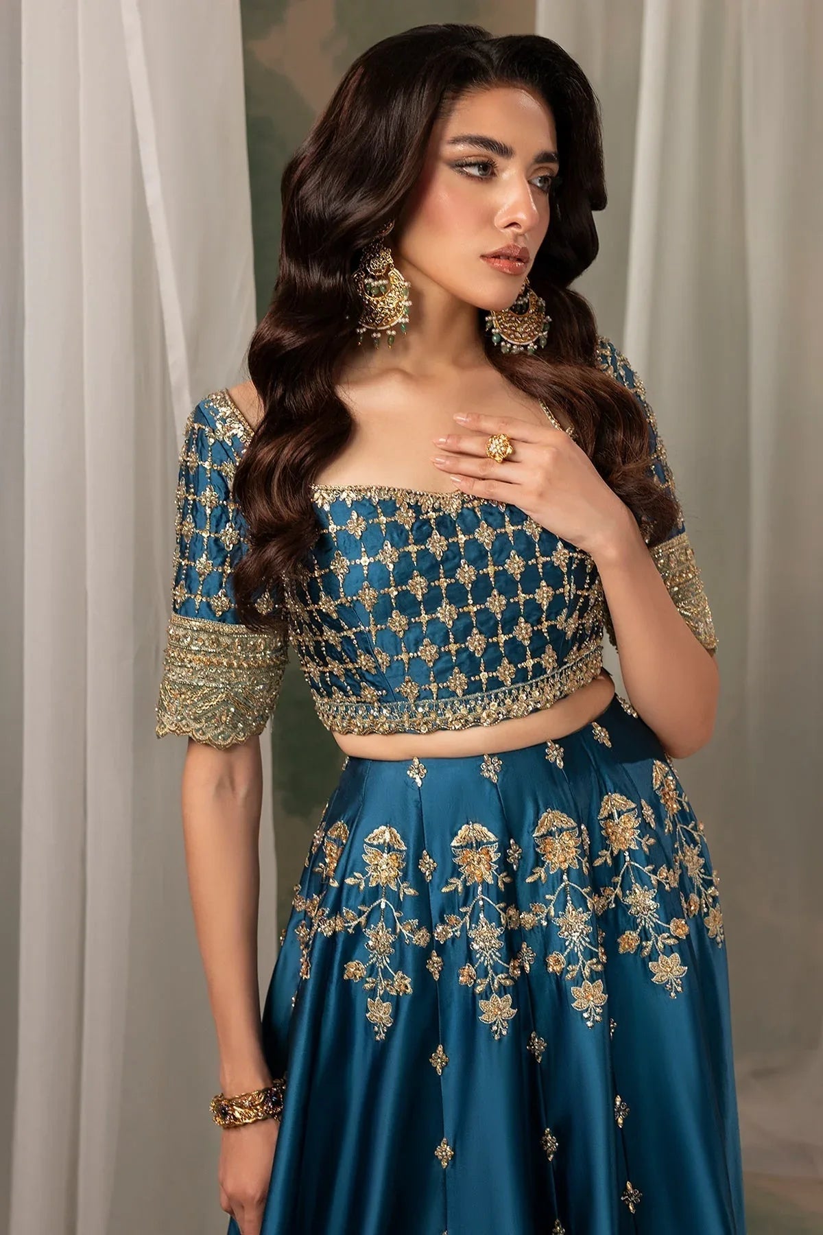 Mina Kashif | Noor Jahan Wedding Formals | Gulroze - Rang-e-Khaas