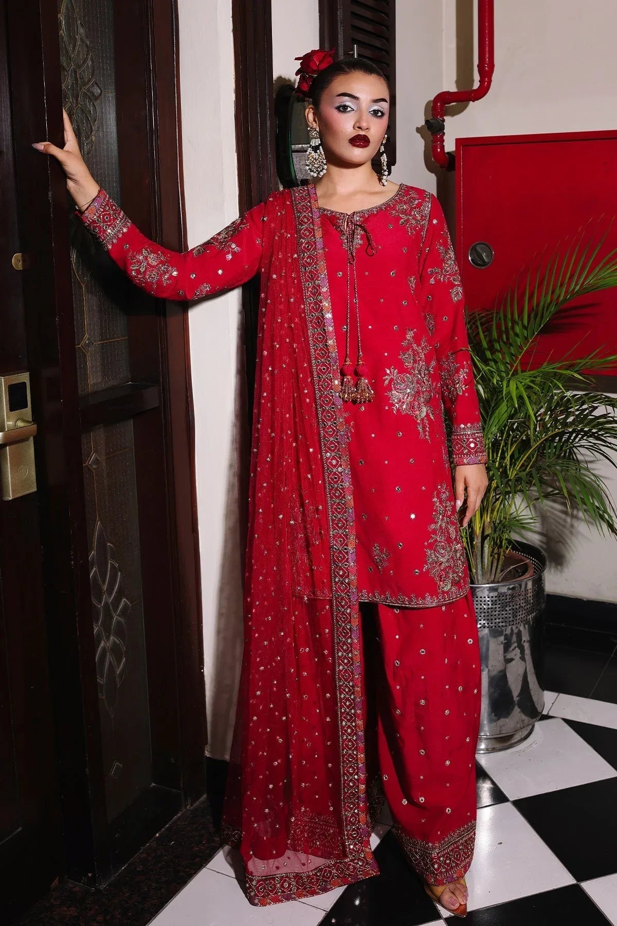 Charizma | Festive Pret | CMA-5-096 - Rang-e-Khaas