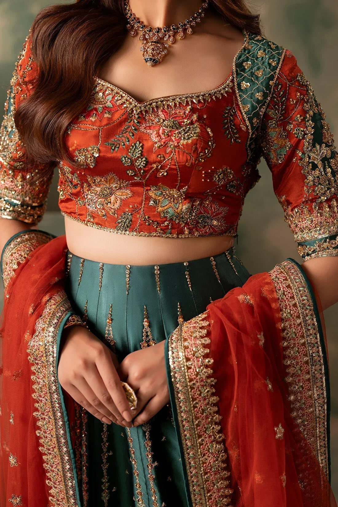 Mina Kashif | Noor Jahan Wedding Formals | Afroz - Rang-e-Khaas