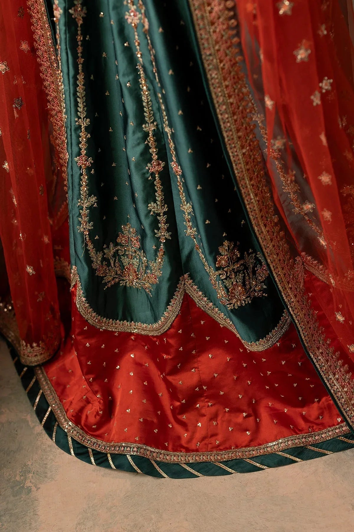 Mina Kashif | Noor Jahan Wedding Formals | Afroz - Rang-e-Khaas
