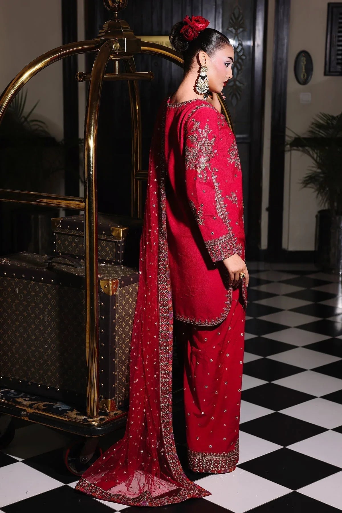 Charizma | Festive Pret | CMA-5-096 - Rang-e-Khaas