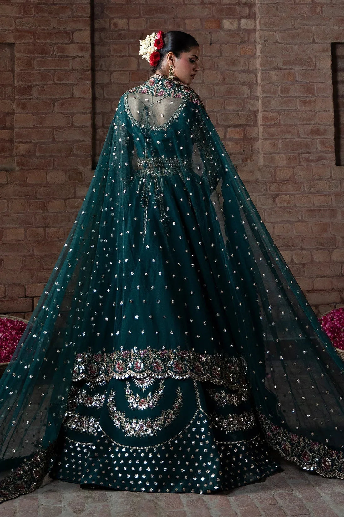 Mina Kashif | Virsa Wedding Formals | Fabiha - Rang-e-Khaas