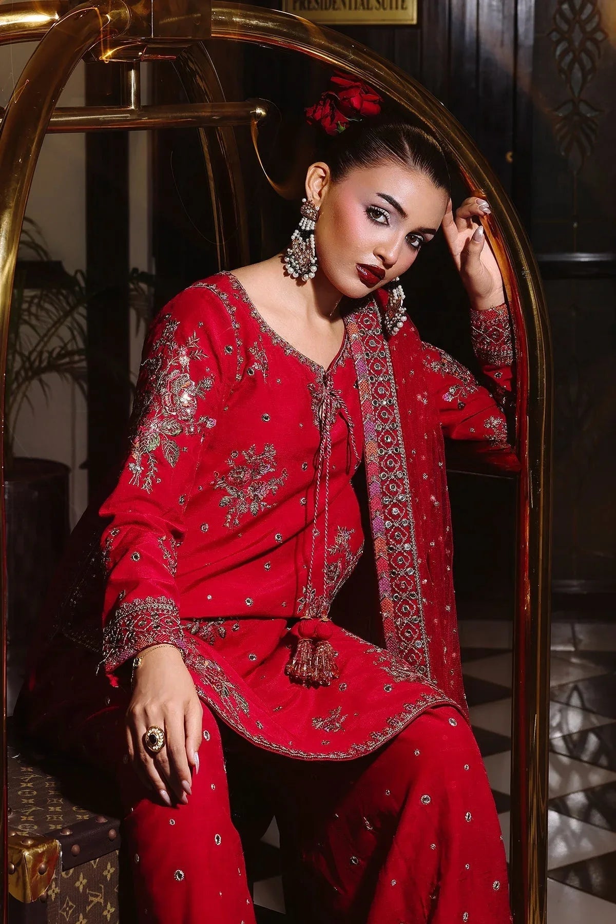 Charizma | Festive Pret | CMA-5-096 - Rang-e-Khaas