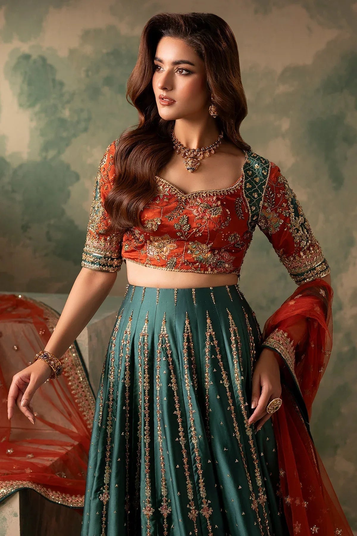 Mina Kashif | Noor Jahan Wedding Formals | Afroz - Rang-e-Khaas