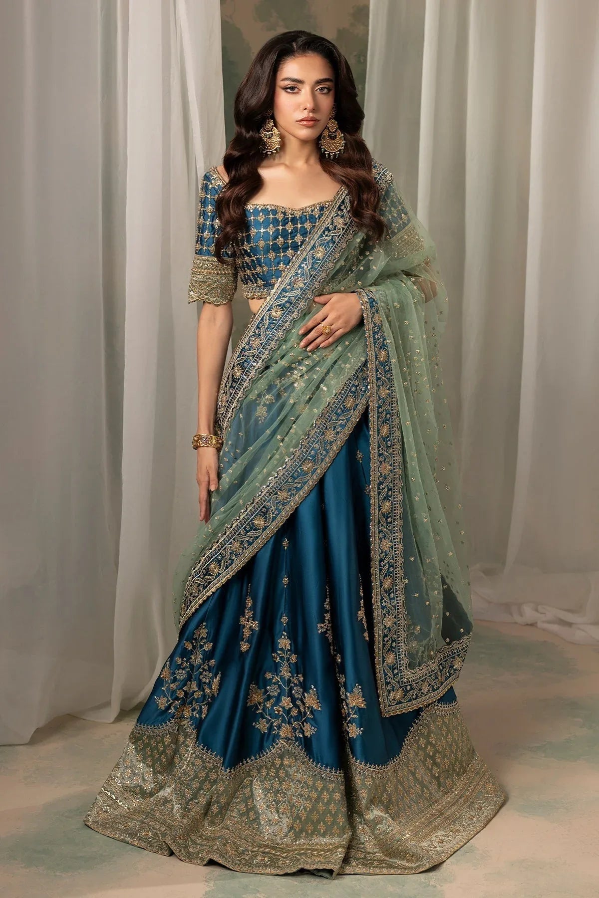 Mina Kashif | Noor Jahan Wedding Formals | Gulroze - Rang-e-Khaas