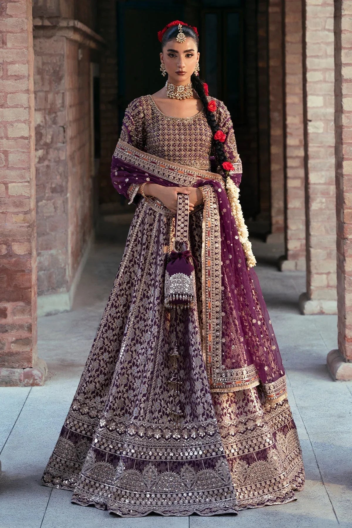 Mina Kashif | Virsa Wedding Formals | Meeram - Rang-e-Khaas