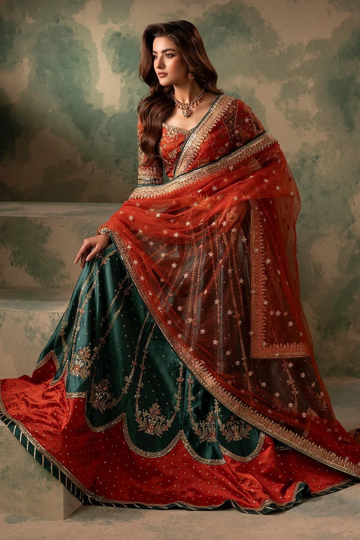 Mina Kashif | Noor Jahan Wedding Formals | Afroz - Rang-e-Khaas