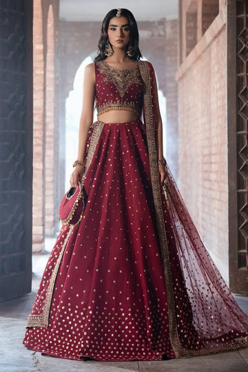 Mina Kashif | Virsa Wedding Formals | Sahiba - Rang-e-Khaas