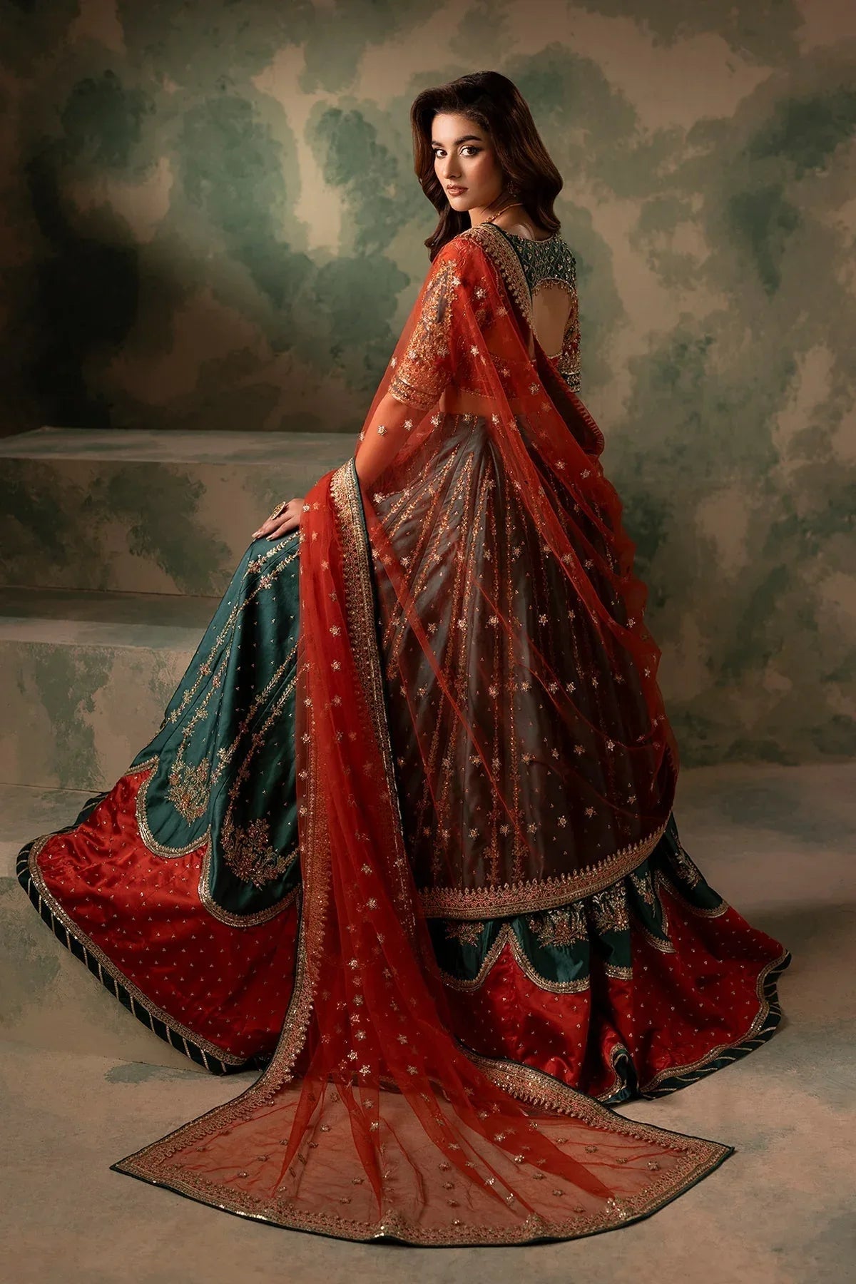 Mina Kashif | Noor Jahan Wedding Formals | Afroz - Rang-e-Khaas