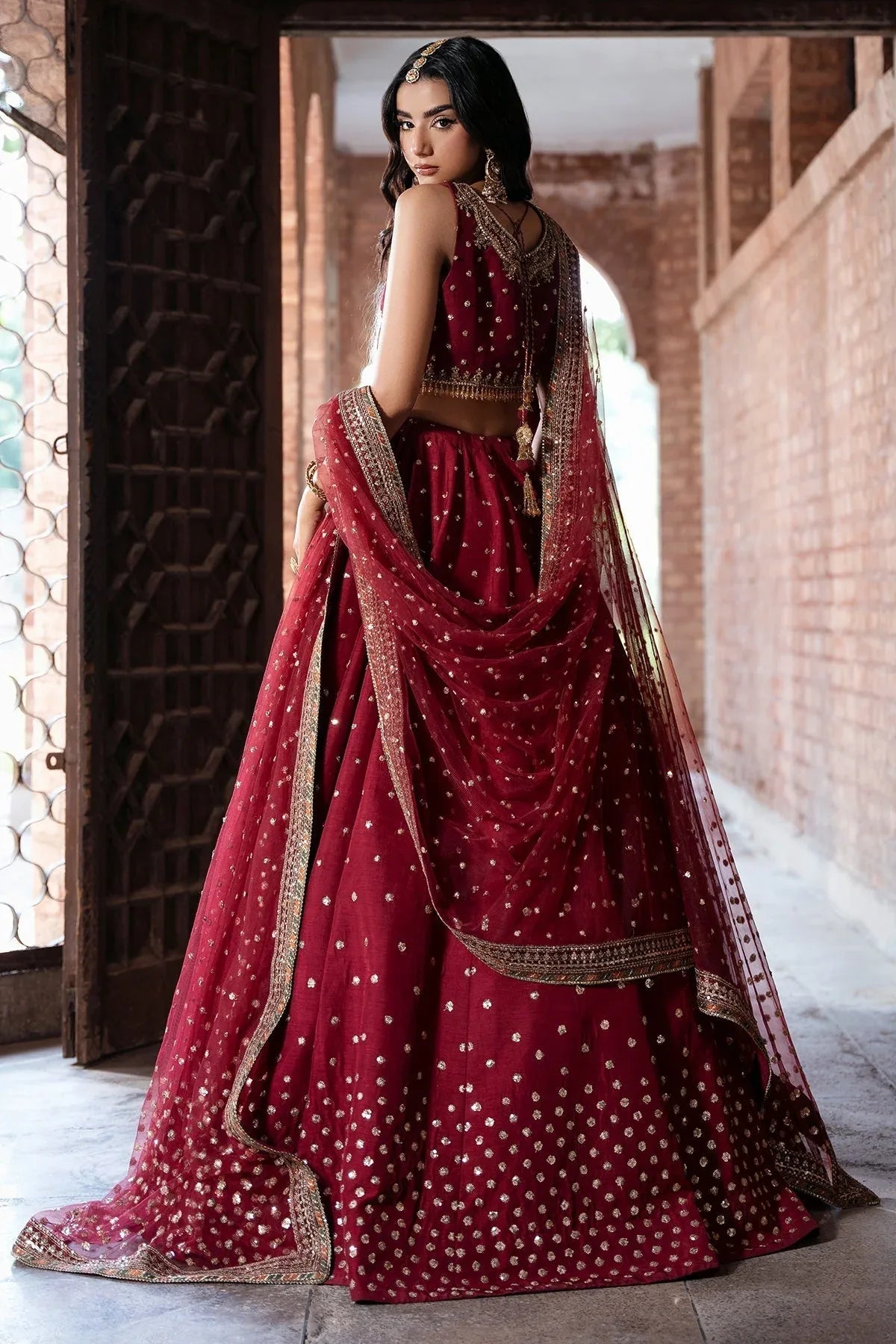 Mina Kashif | Virsa Wedding Formals | Sahiba - Rang-e-Khaas